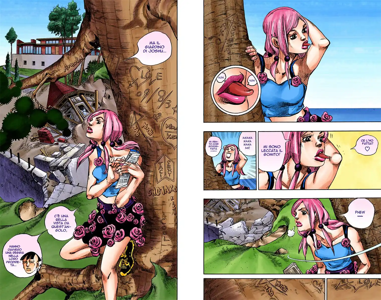 JoJo's Bizarre Adventure Part 8 - JoJolion (Official Colored) Capitolo 22 page 12