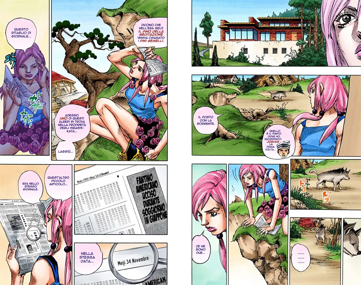 JoJo's Bizarre Adventure Part 8 - JoJolion (Official Colored) Capitolo 22 page 13