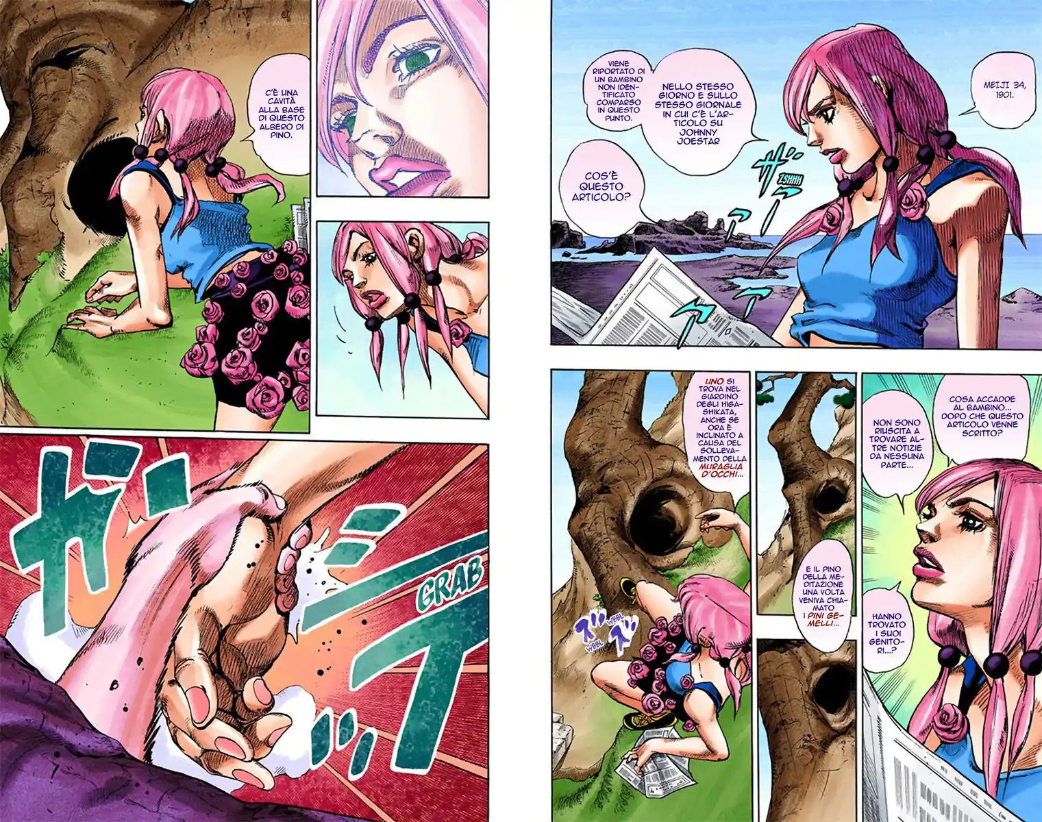 JoJo's Bizarre Adventure Part 8 - JoJolion (Official Colored) Capitolo 22 page 15