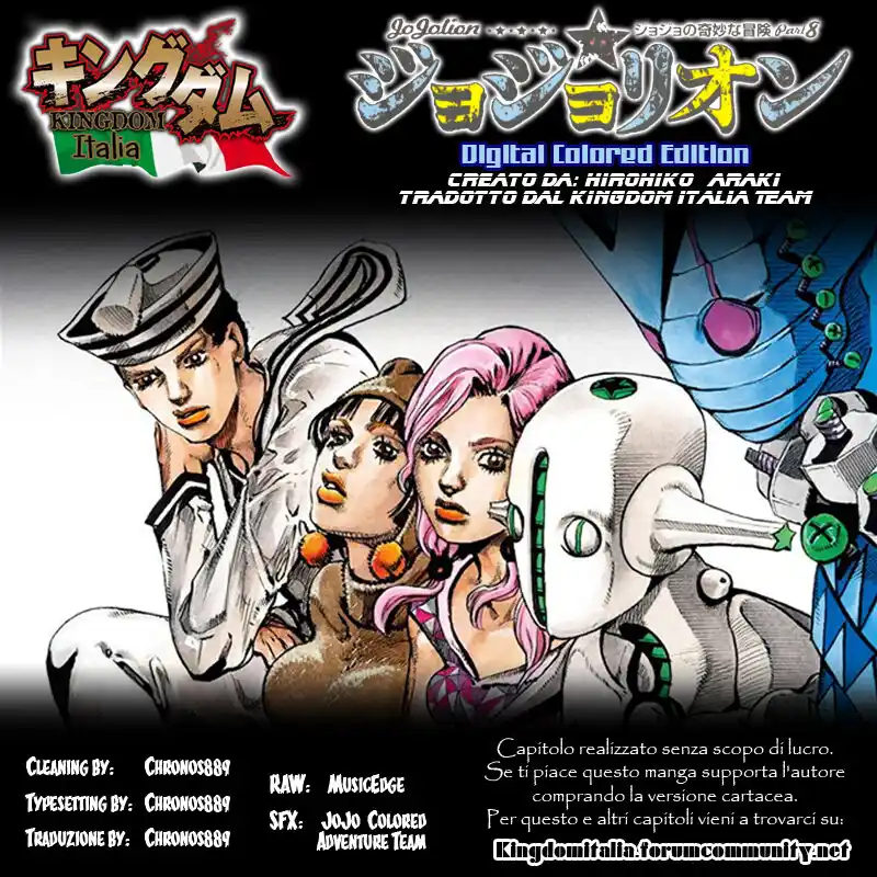 JoJo's Bizarre Adventure Part 8 - JoJolion (Official Colored) Capitolo 22 page 19