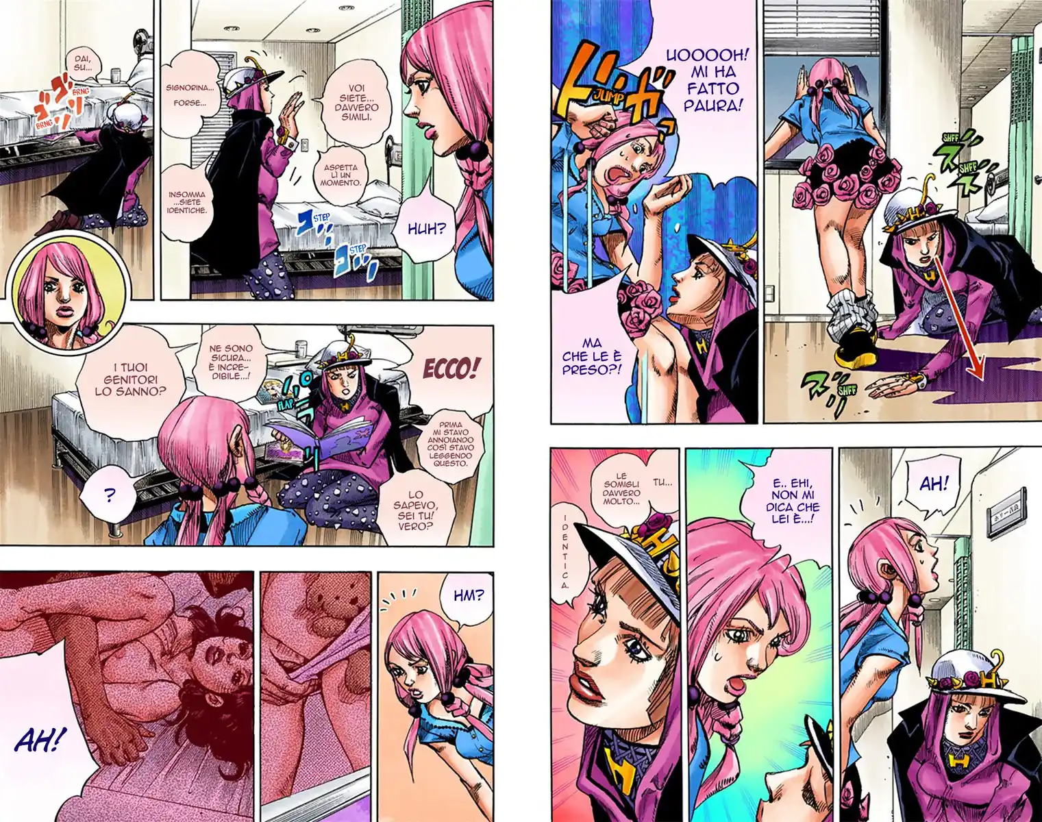 JoJo's Bizarre Adventure Part 8 - JoJolion (Official Colored) Capitolo 14 page 7