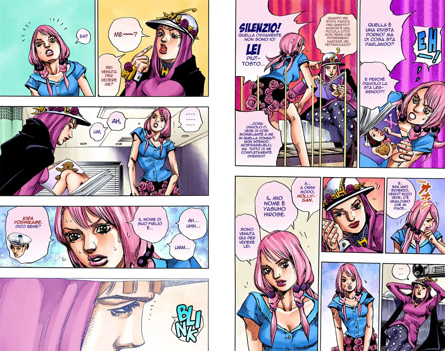 JoJo's Bizarre Adventure Part 8 - JoJolion (Official Colored) Capitolo 14 page 8