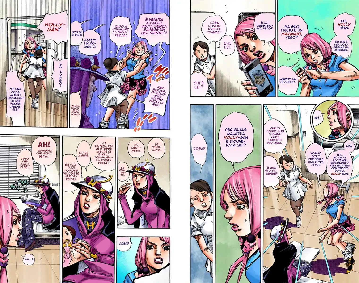 JoJo's Bizarre Adventure Part 8 - JoJolion (Official Colored) Capitolo 14 page 9