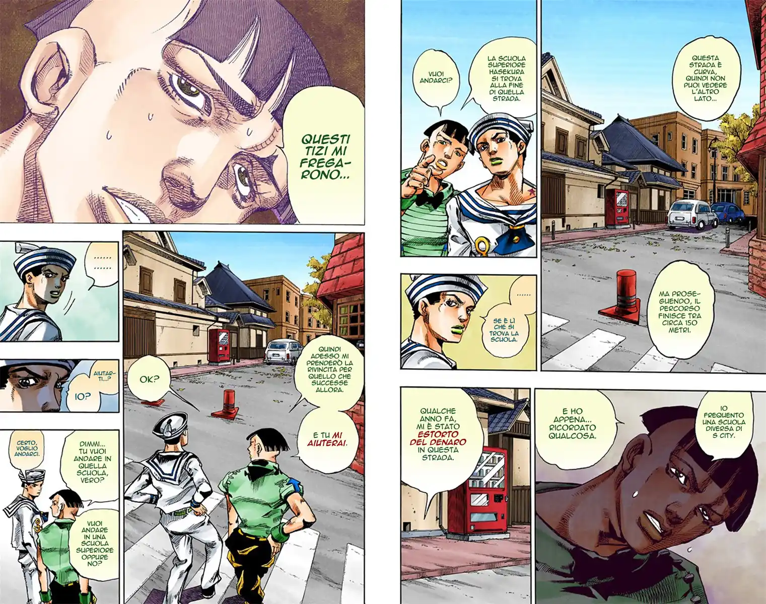 JoJo's Bizarre Adventure Part 8 - JoJolion (Official Colored) Capitolo 18 page 10