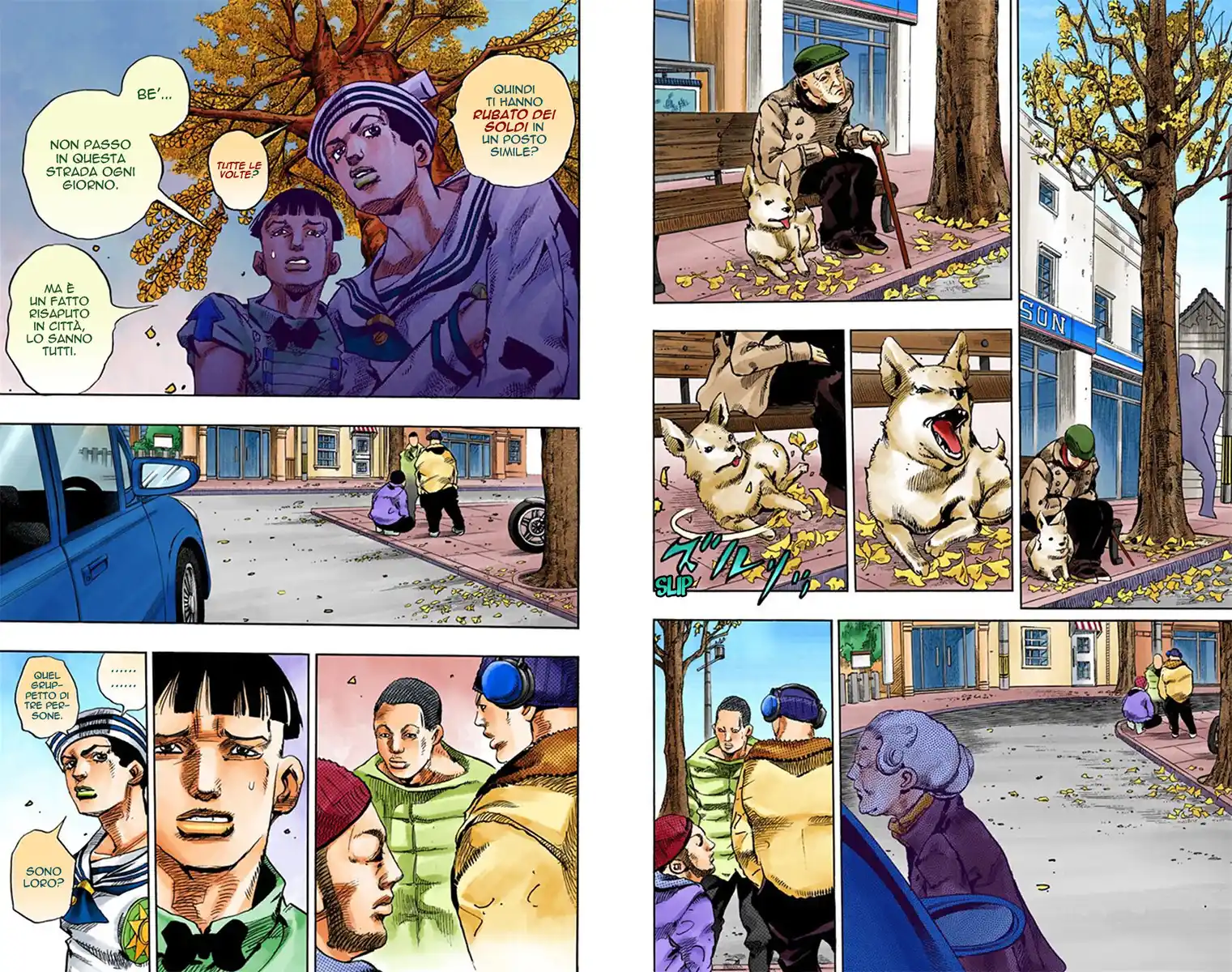 JoJo's Bizarre Adventure Part 8 - JoJolion (Official Colored) Capitolo 18 page 13