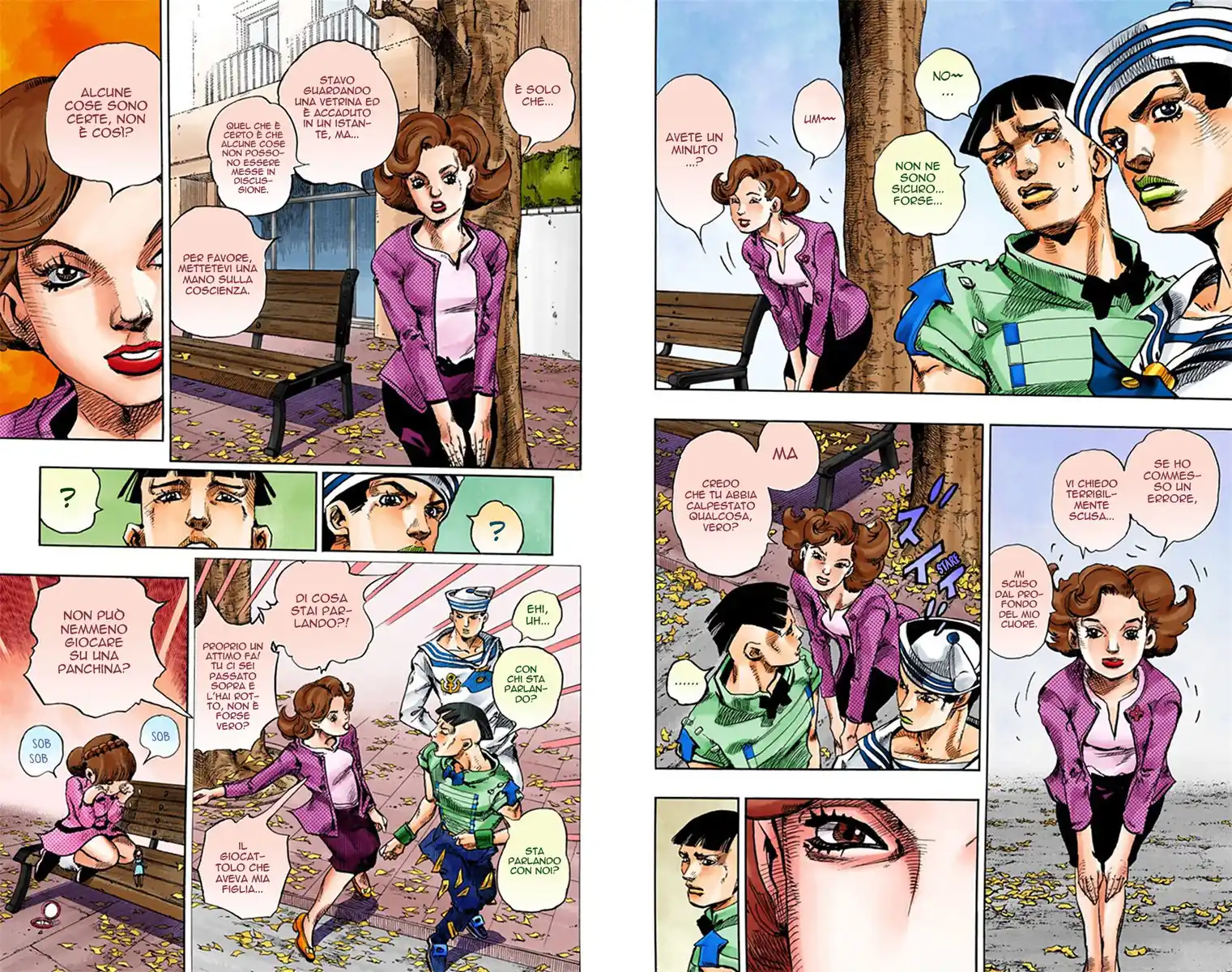 JoJo's Bizarre Adventure Part 8 - JoJolion (Official Colored) Capitolo 18 page 14