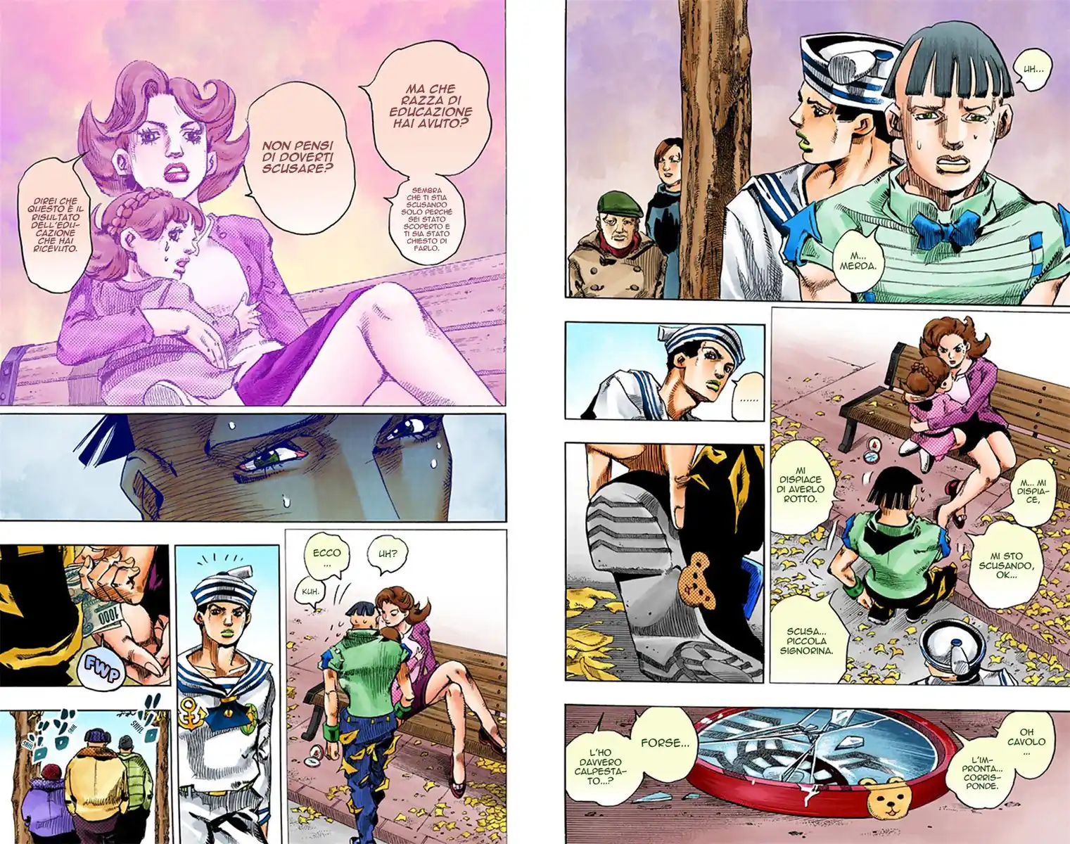 JoJo's Bizarre Adventure Part 8 - JoJolion (Official Colored) Capitolo 18 page 17