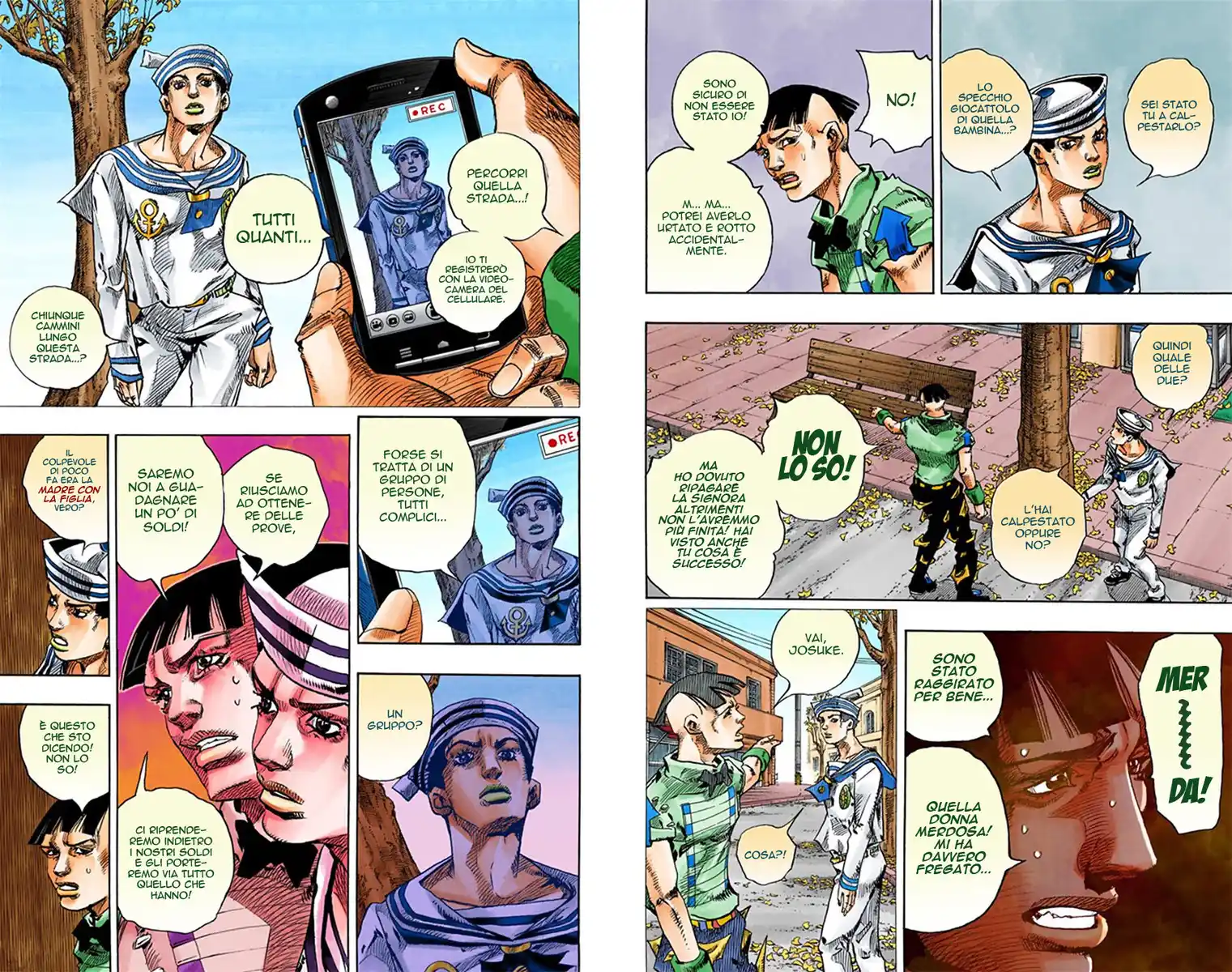 JoJo's Bizarre Adventure Part 8 - JoJolion (Official Colored) Capitolo 18 page 19