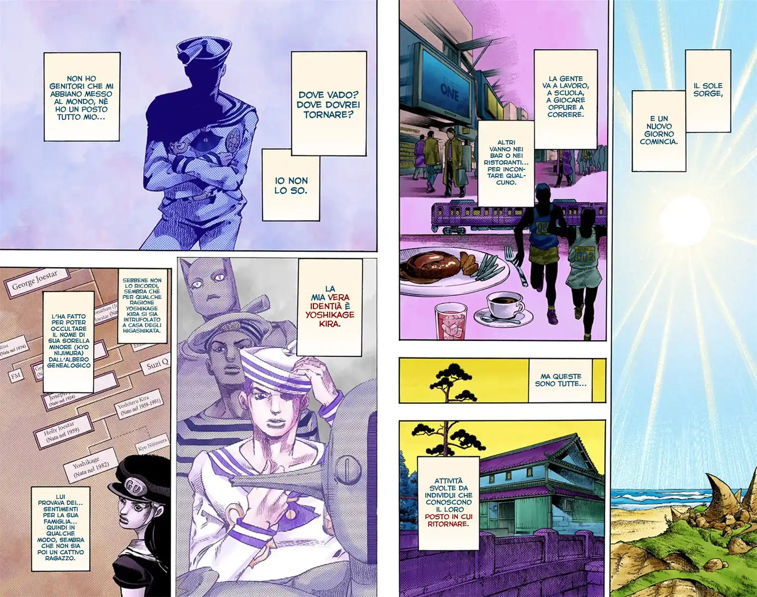 JoJo's Bizarre Adventure Part 8 - JoJolion (Official Colored) Capitolo 18 page 2