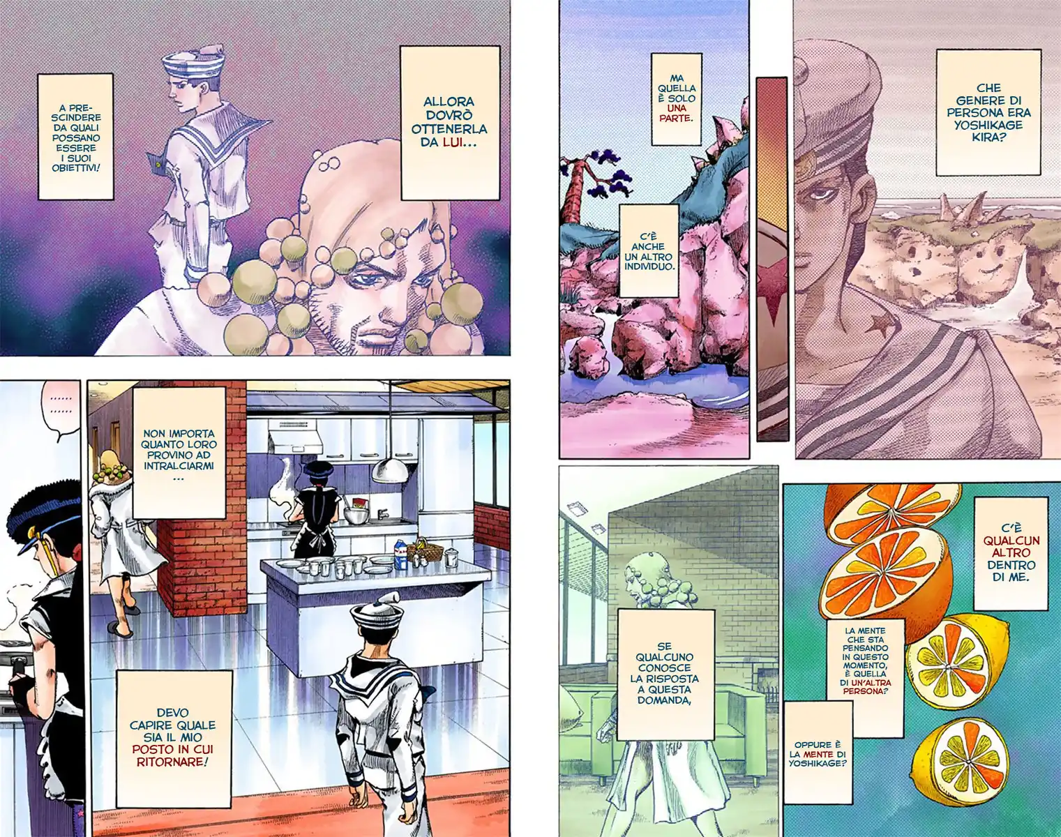 JoJo's Bizarre Adventure Part 8 - JoJolion (Official Colored) Capitolo 18 page 3