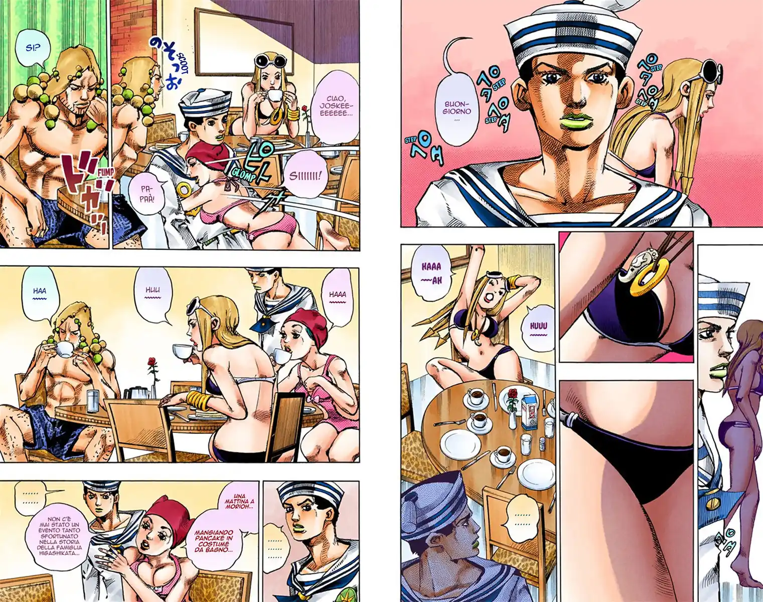 JoJo's Bizarre Adventure Part 8 - JoJolion (Official Colored) Capitolo 18 page 4