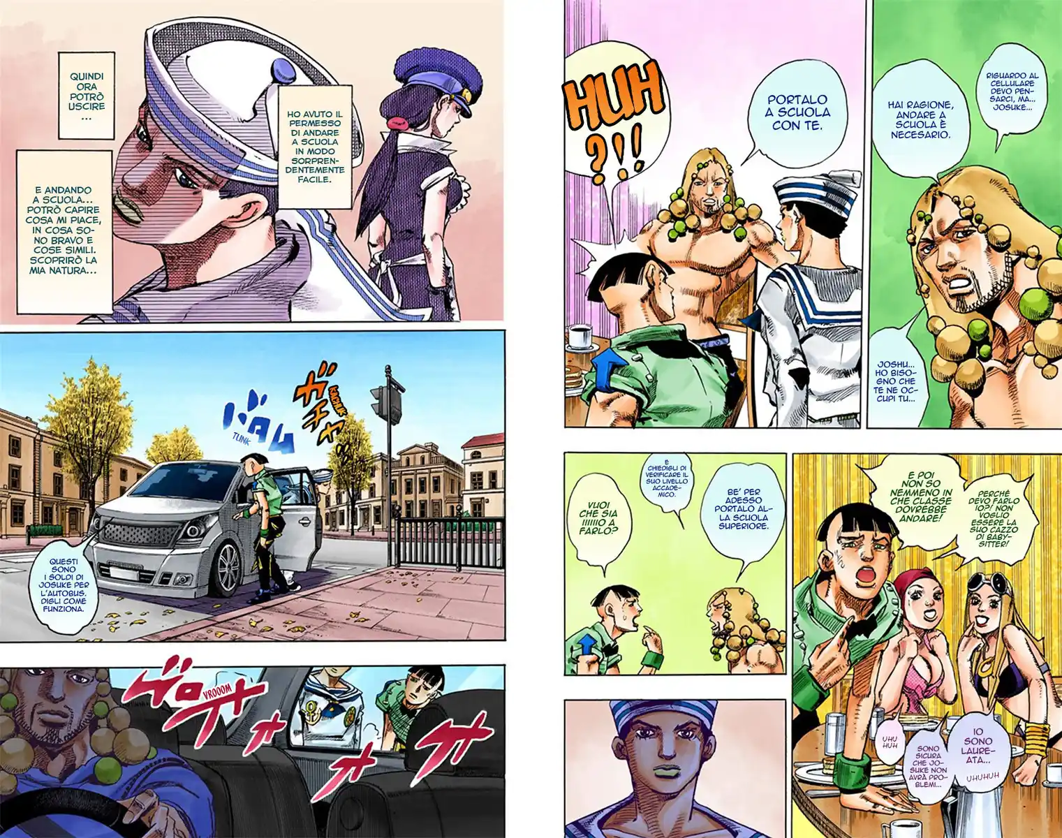 JoJo's Bizarre Adventure Part 8 - JoJolion (Official Colored) Capitolo 18 page 7