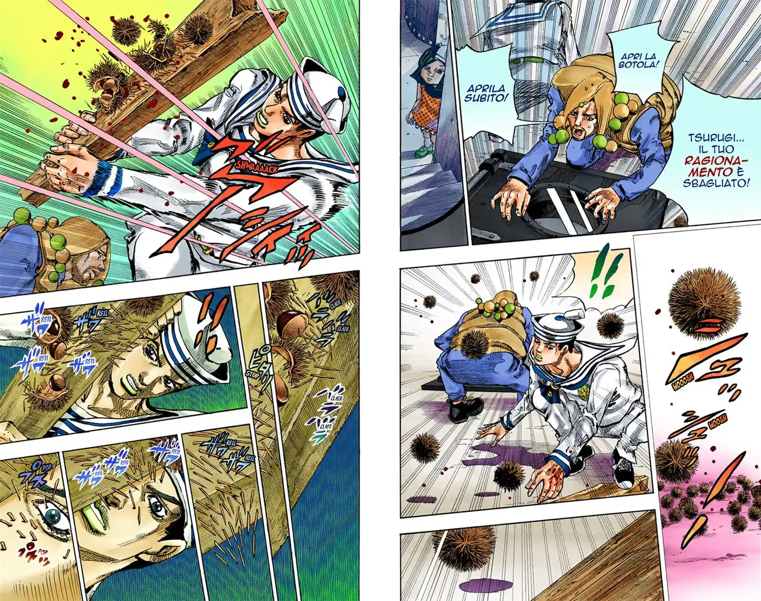 JoJo's Bizarre Adventure Part 8 - JoJolion (Official Colored) Capitolo 29 page 6