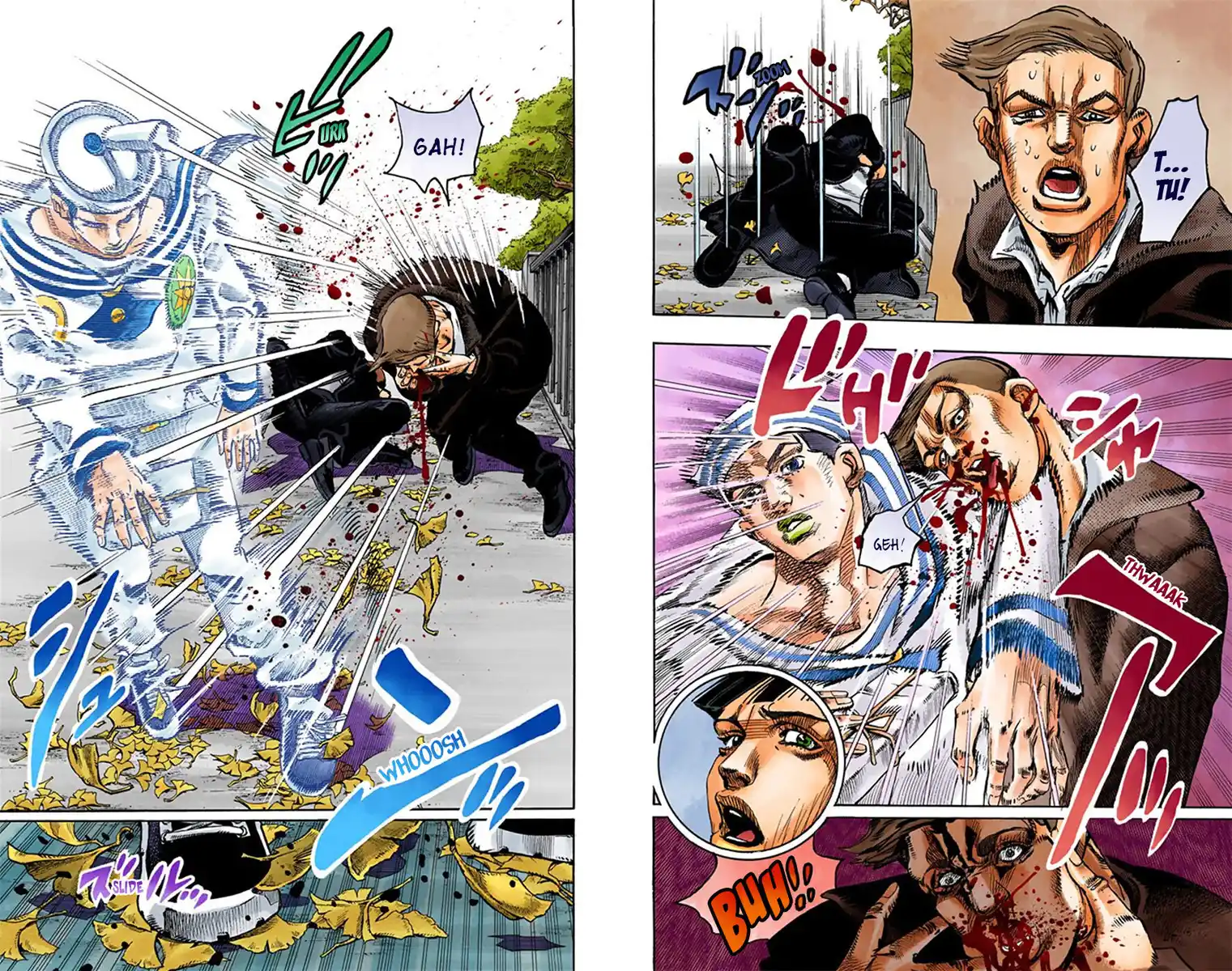 JoJo's Bizarre Adventure Part 8 - JoJolion (Official Colored) Capitolo 20 page 12