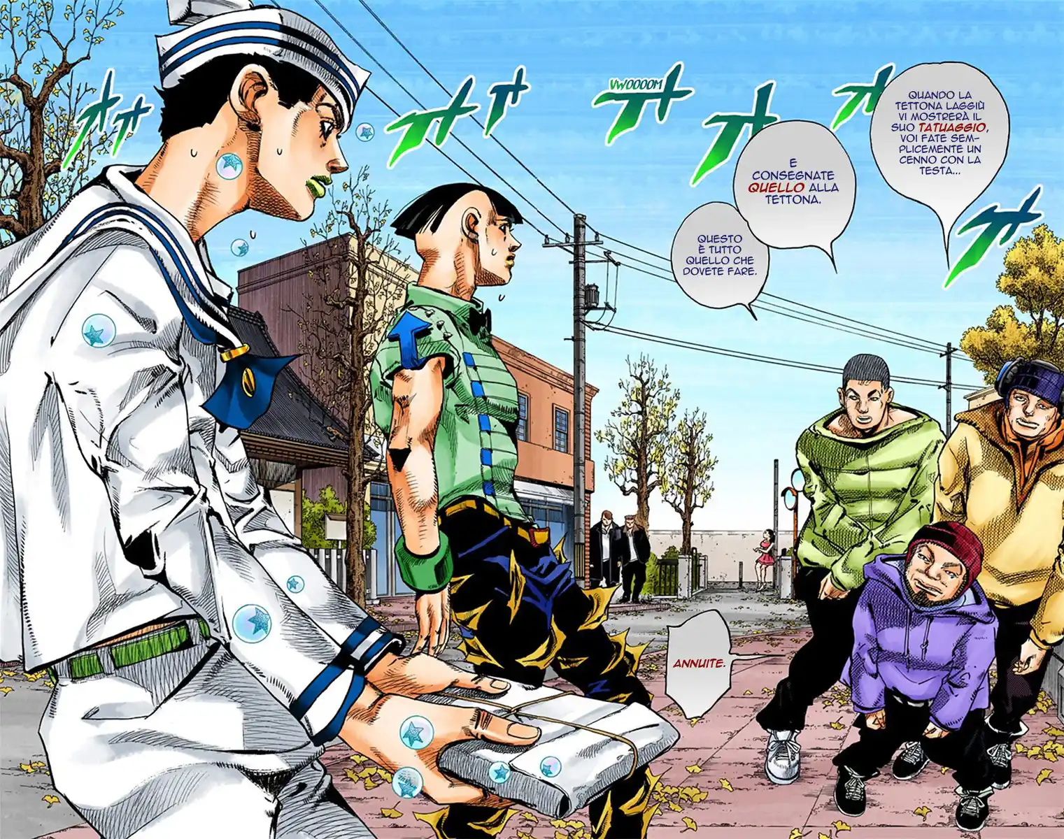 JoJo's Bizarre Adventure Part 8 - JoJolion (Official Colored) Capitolo 20 page 3