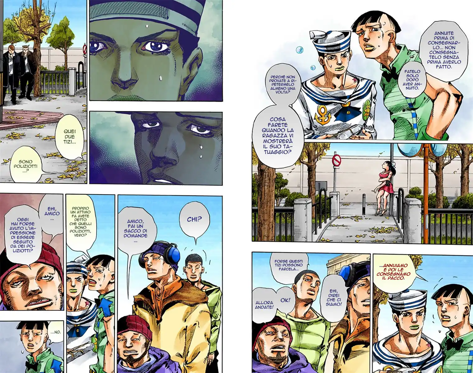 JoJo's Bizarre Adventure Part 8 - JoJolion (Official Colored) Capitolo 20 page 4