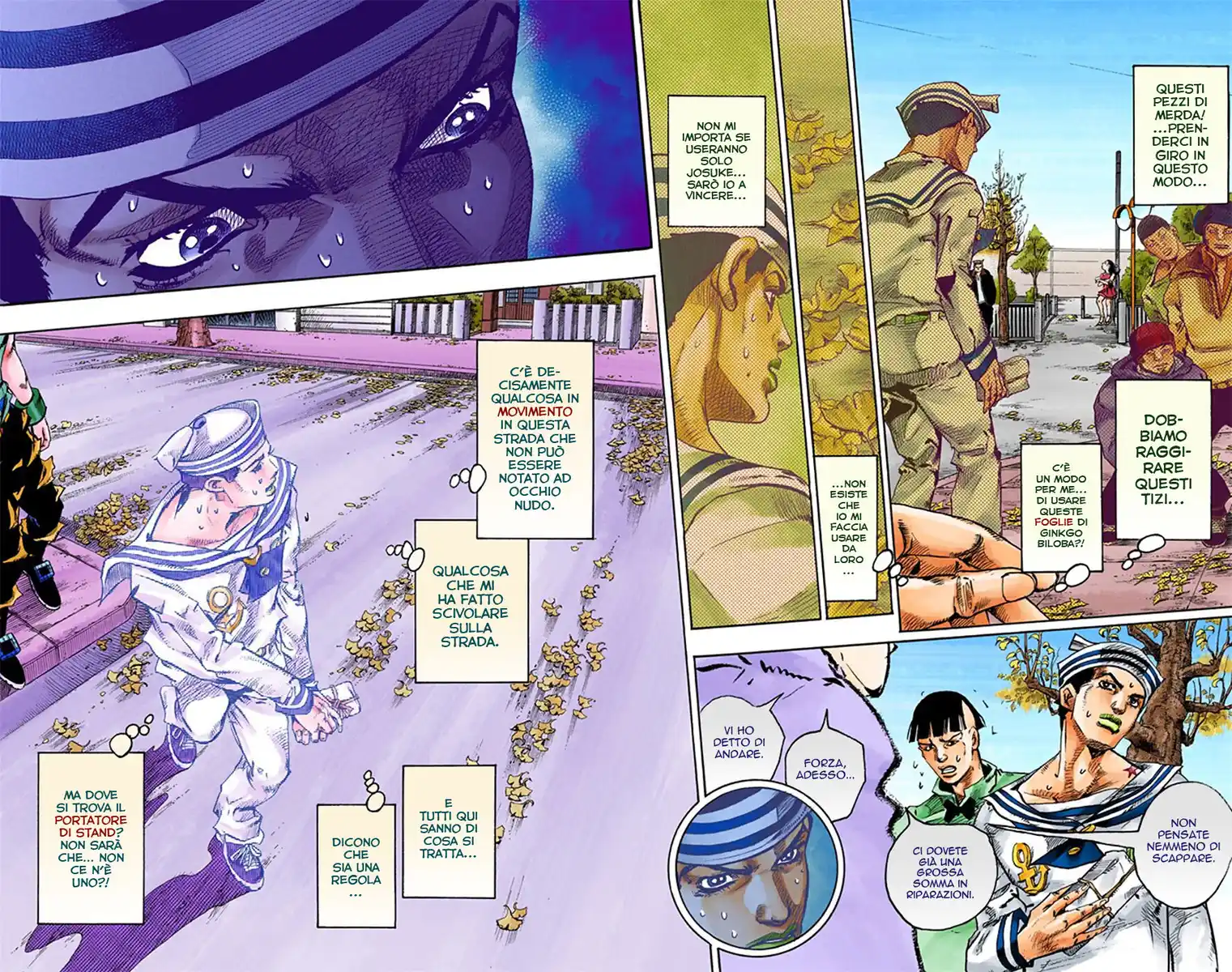 JoJo's Bizarre Adventure Part 8 - JoJolion (Official Colored) Capitolo 20 page 6