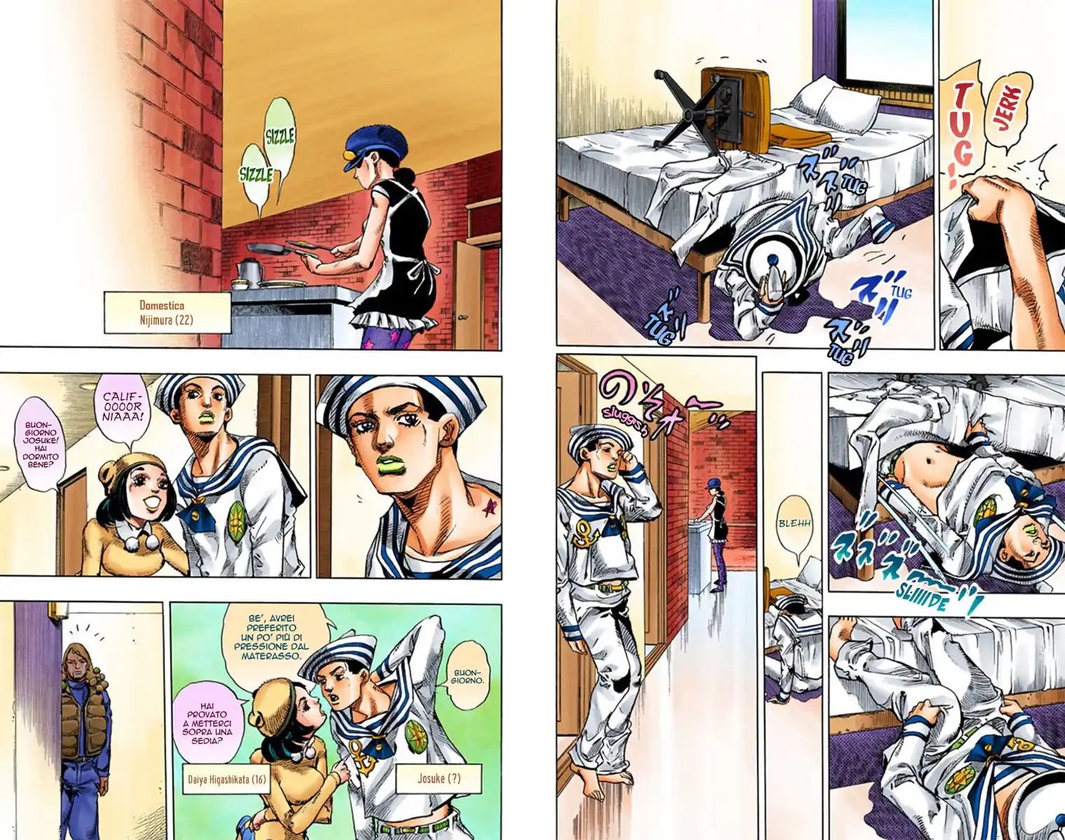 JoJo's Bizarre Adventure Part 8 - JoJolion (Official Colored) Capitolo 11 page 3