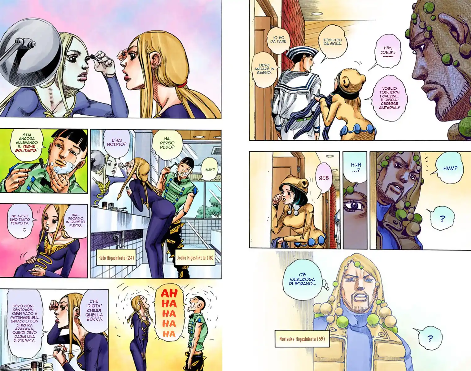 JoJo's Bizarre Adventure Part 8 - JoJolion (Official Colored) Capitolo 11 page 4