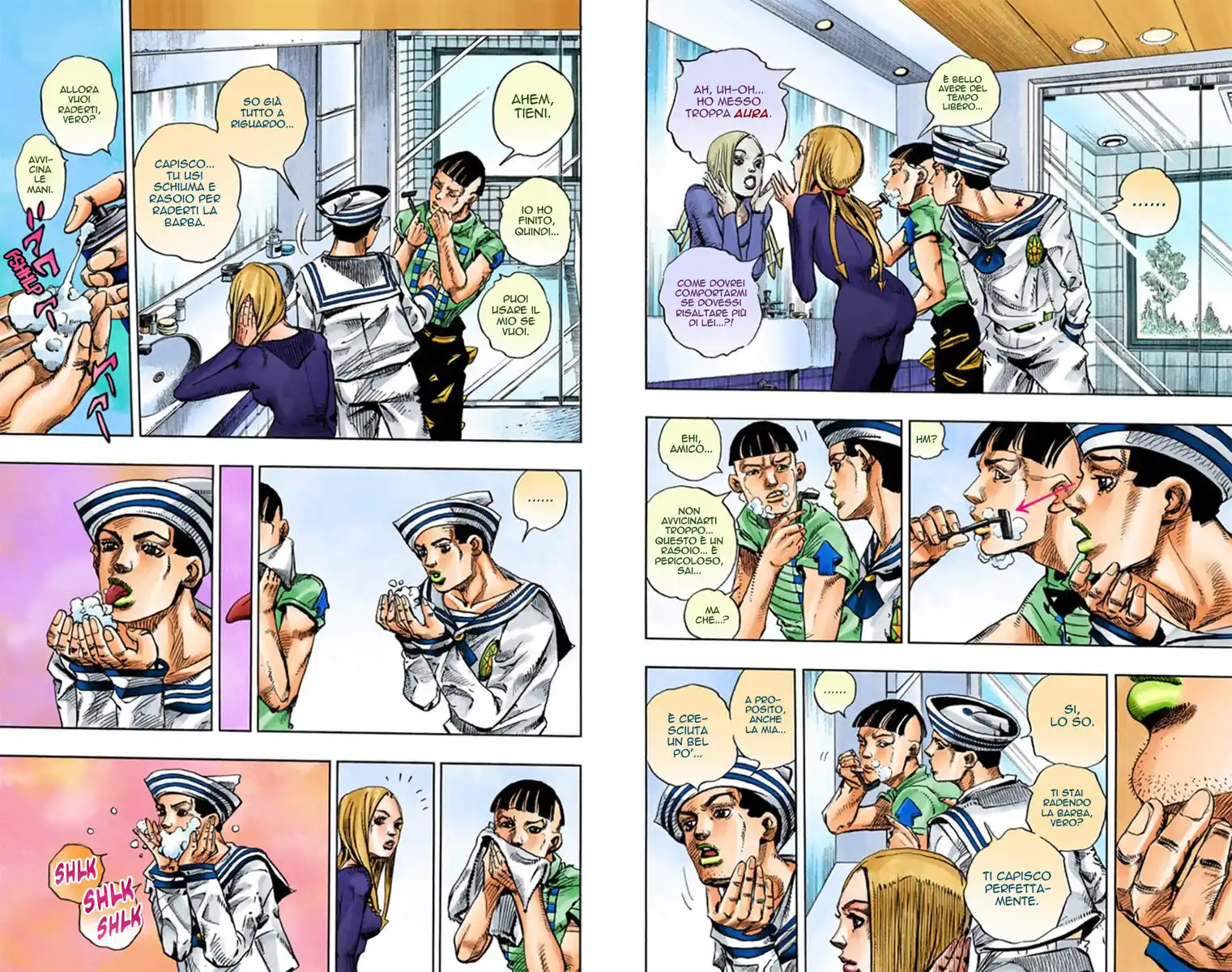 JoJo's Bizarre Adventure Part 8 - JoJolion (Official Colored) Capitolo 11 page 5