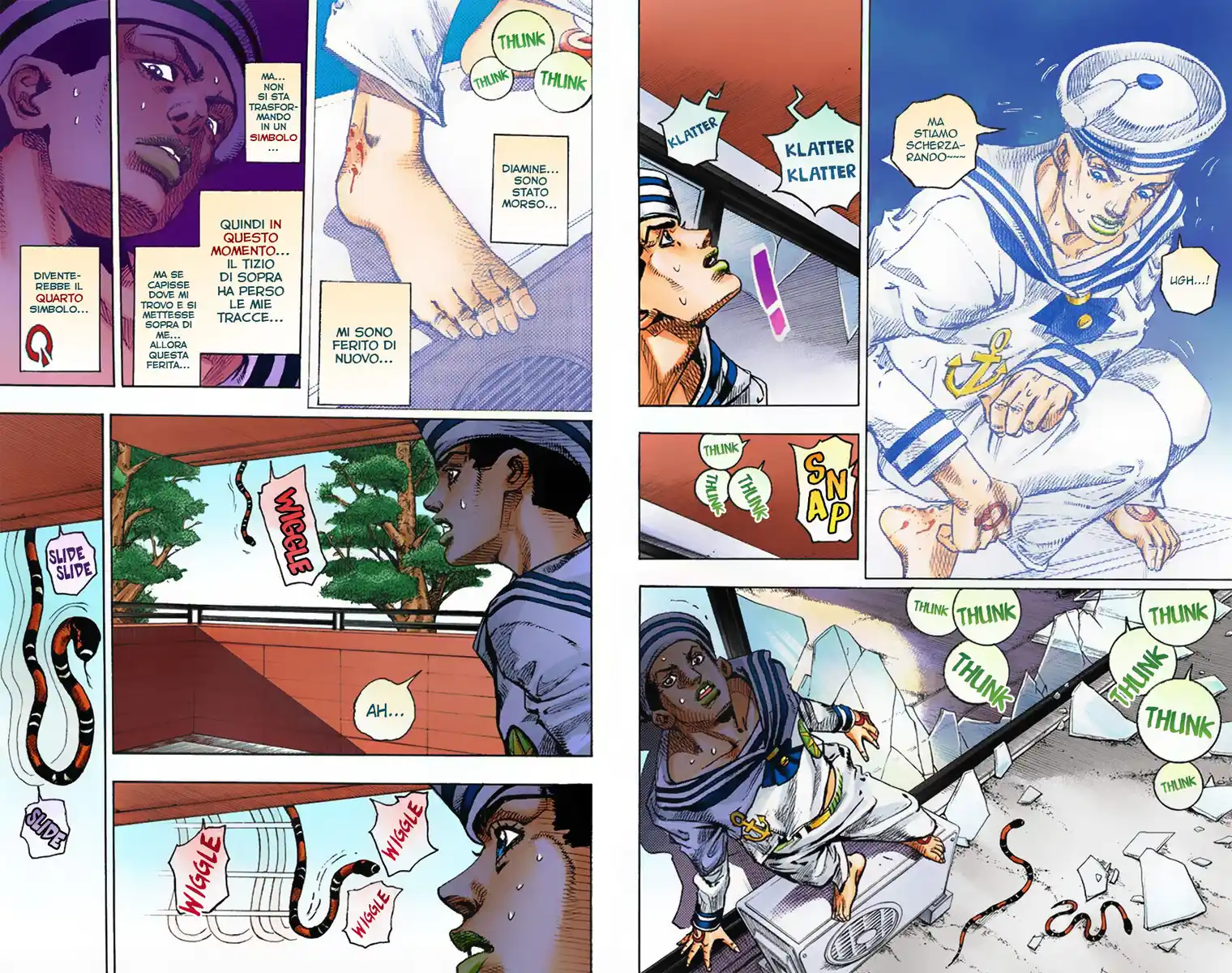 JoJo's Bizarre Adventure Part 8 - JoJolion (Official Colored) Capitolo 05 page 6