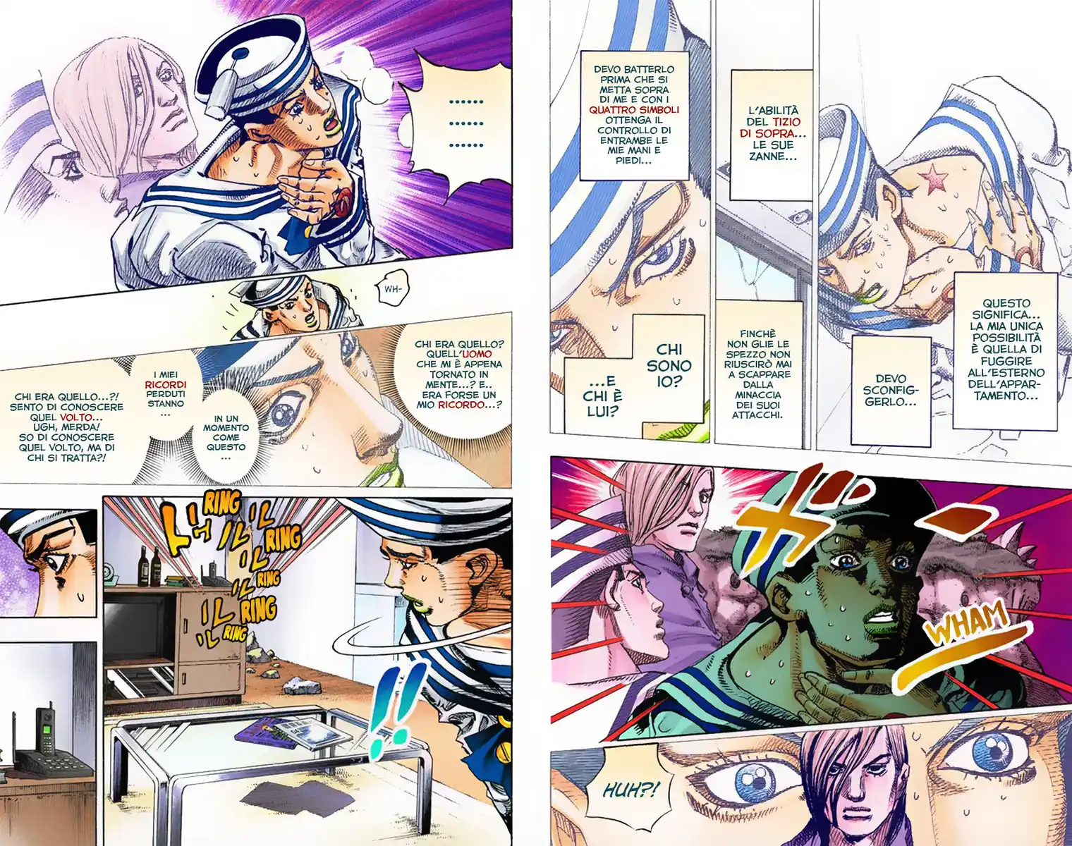 JoJo's Bizarre Adventure Part 8 - JoJolion (Official Colored) Capitolo 05 page 9