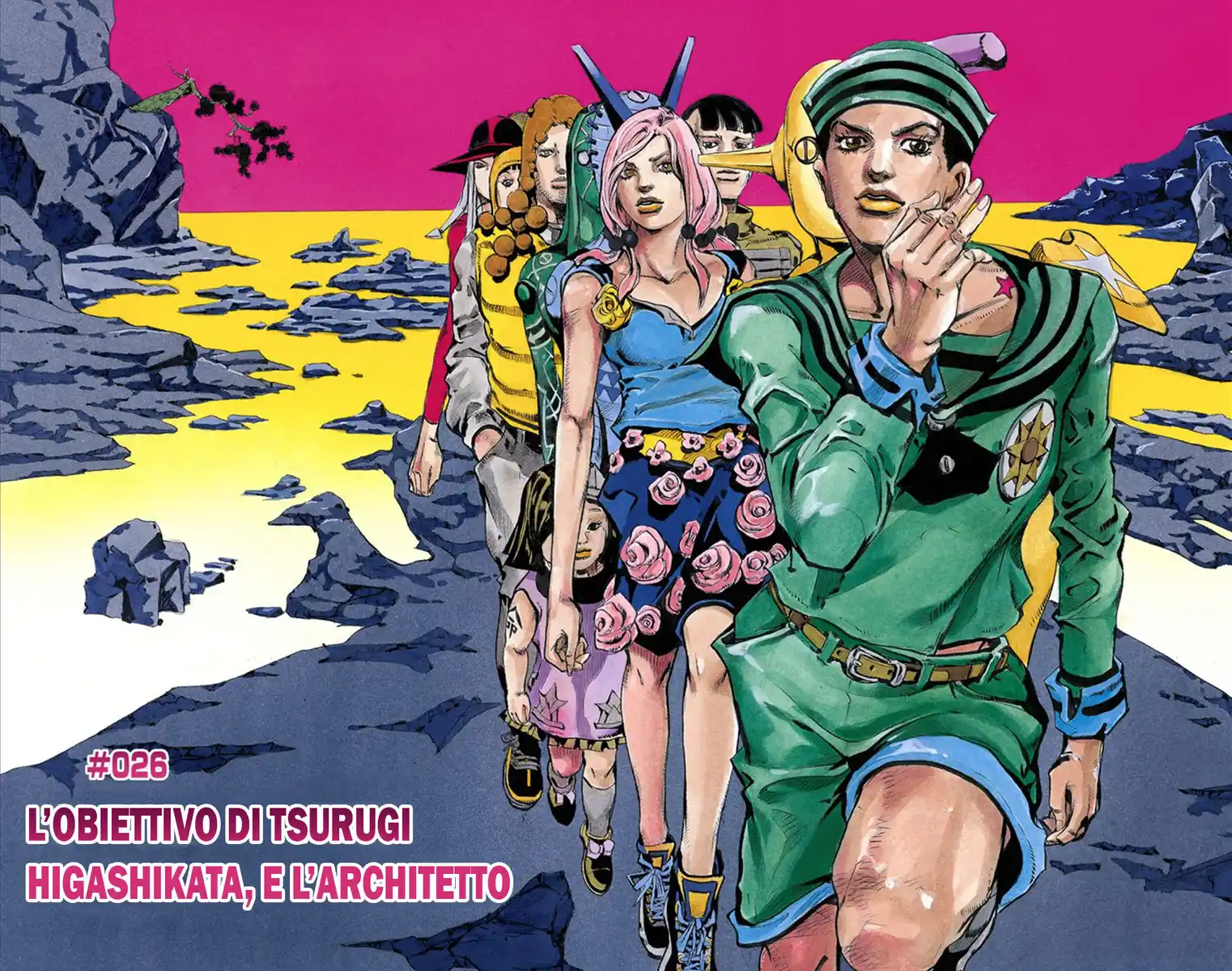 JoJo's Bizarre Adventure Part 8 - JoJolion (Official Colored) Capitolo 26 page 2