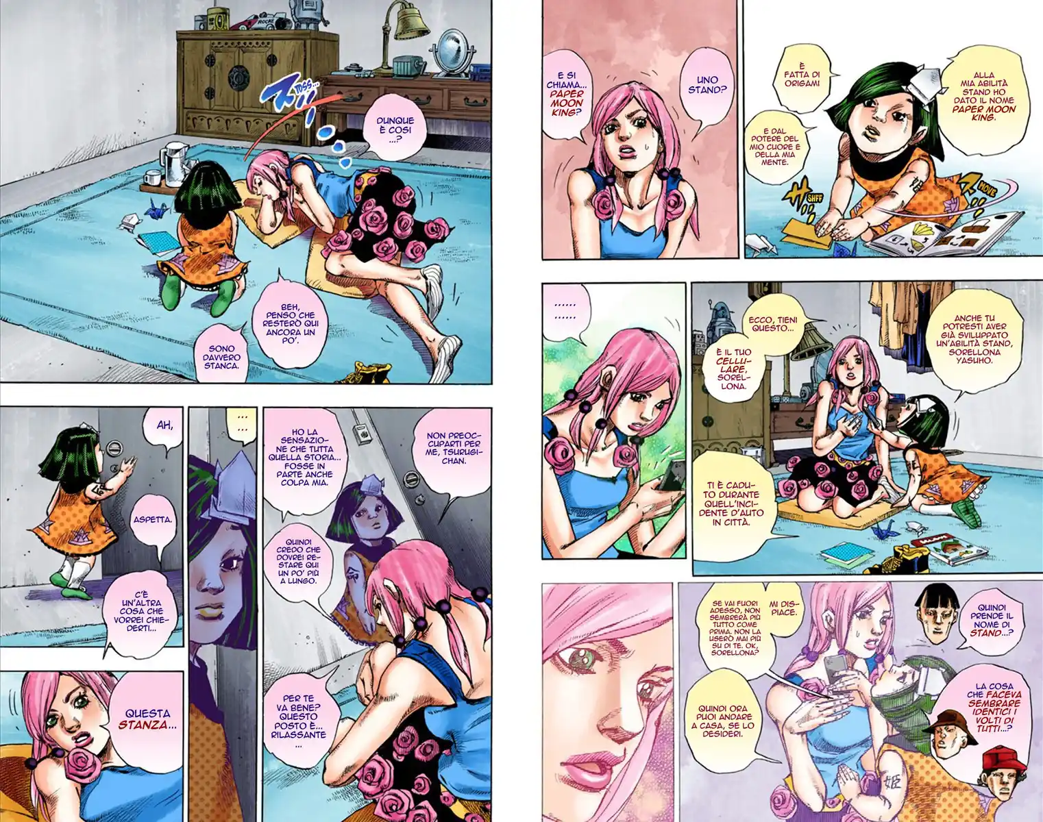 JoJo's Bizarre Adventure Part 8 - JoJolion (Official Colored) Capitolo 26 page 6