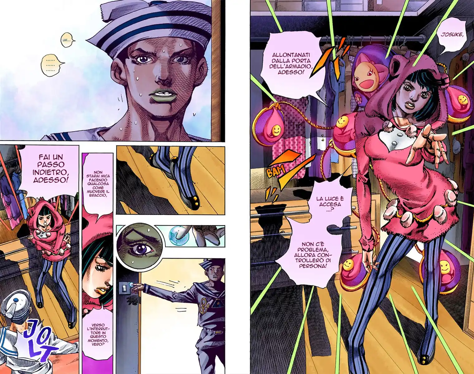 JoJo's Bizarre Adventure Part 8 - JoJolion (Official Colored) Capitolo 09 page 2