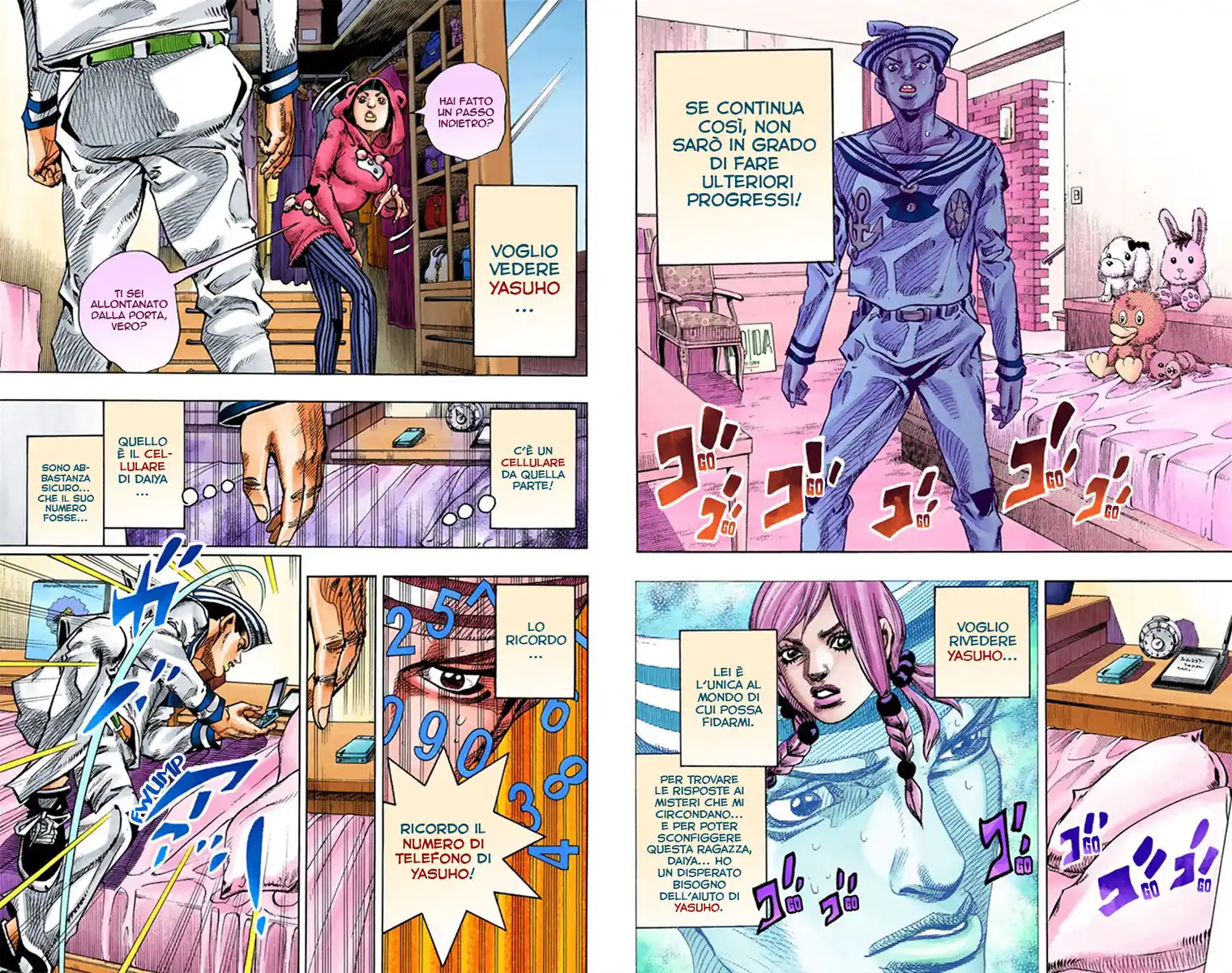 JoJo's Bizarre Adventure Part 8 - JoJolion (Official Colored) Capitolo 09 page 4