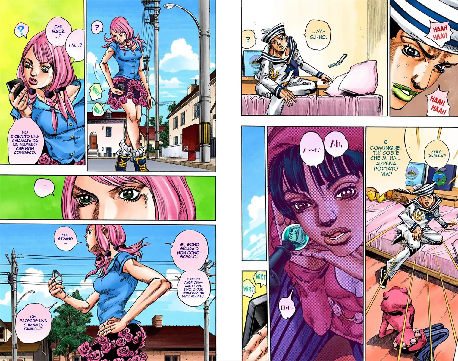 JoJo's Bizarre Adventure Part 8 - JoJolion (Official Colored) Capitolo 09 page 7