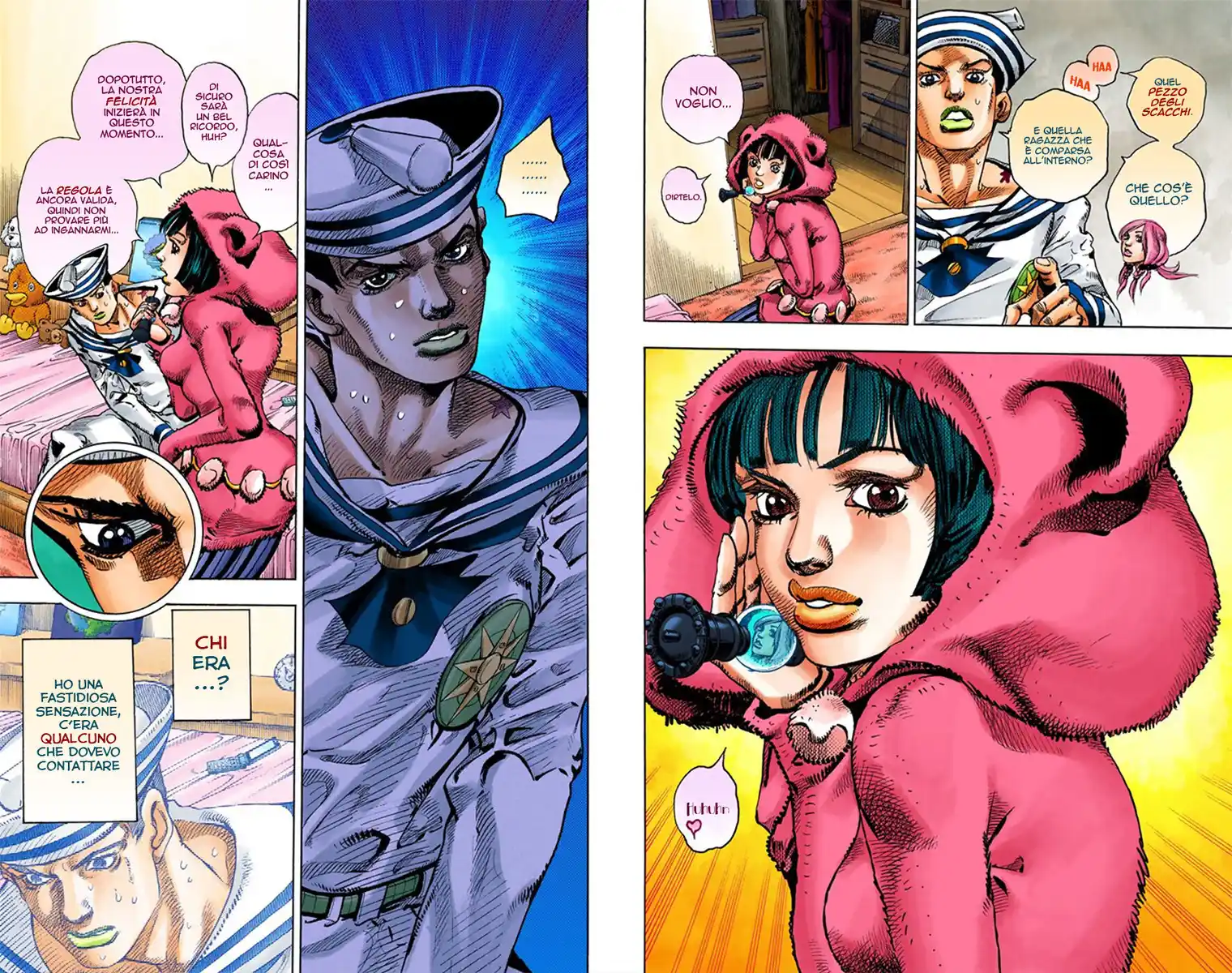 JoJo's Bizarre Adventure Part 8 - JoJolion (Official Colored) Capitolo 09 page 8