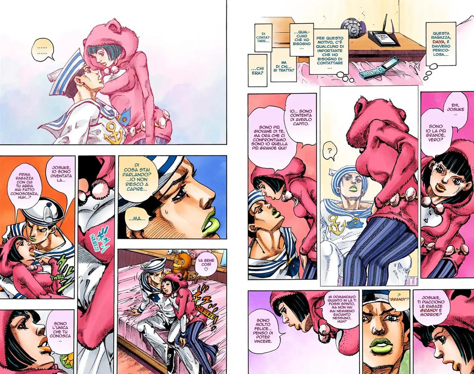 JoJo's Bizarre Adventure Part 8 - JoJolion (Official Colored) Capitolo 09 page 9