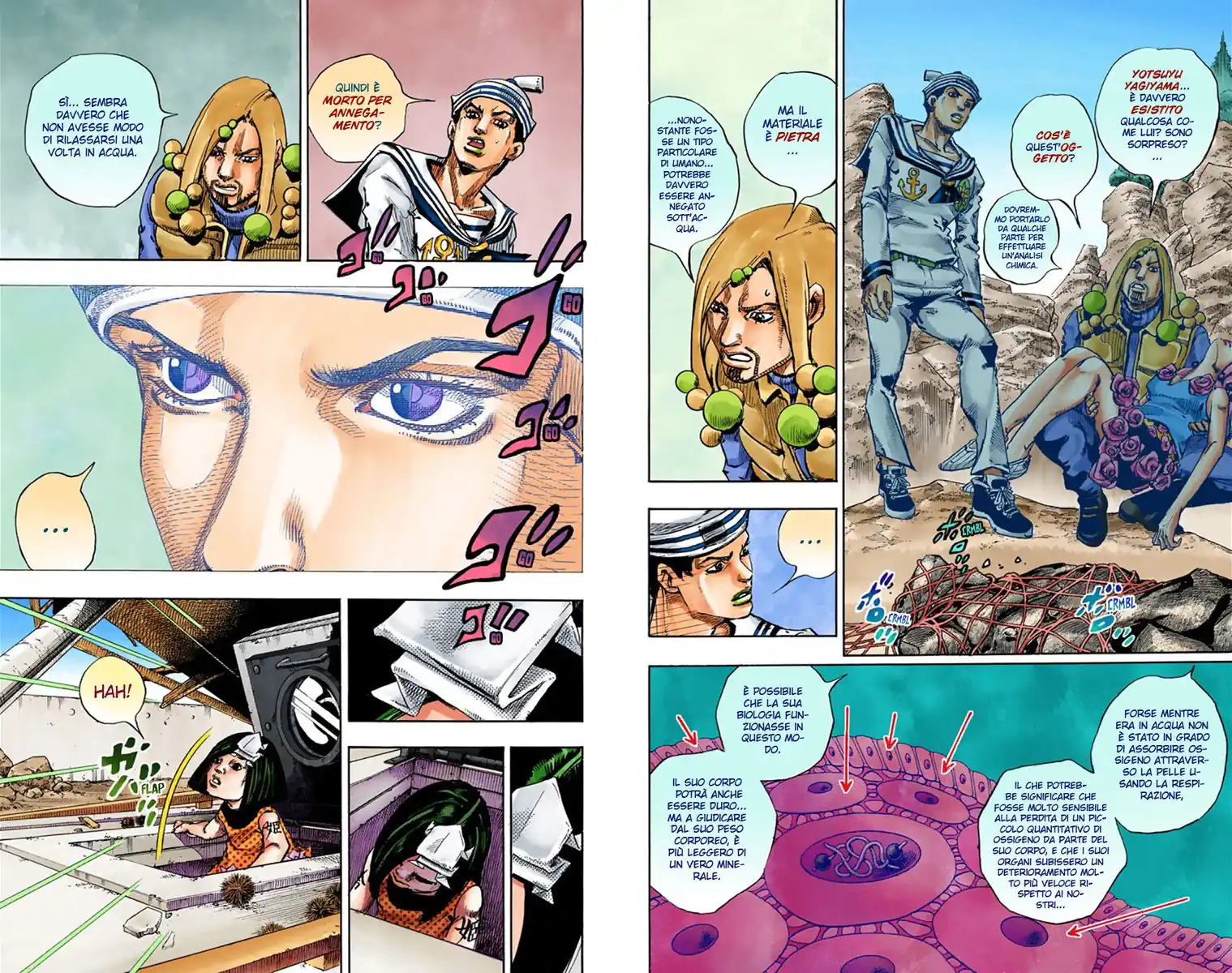 JoJo's Bizarre Adventure Part 8 - JoJolion (Official Colored) Capitolo 32 page 17