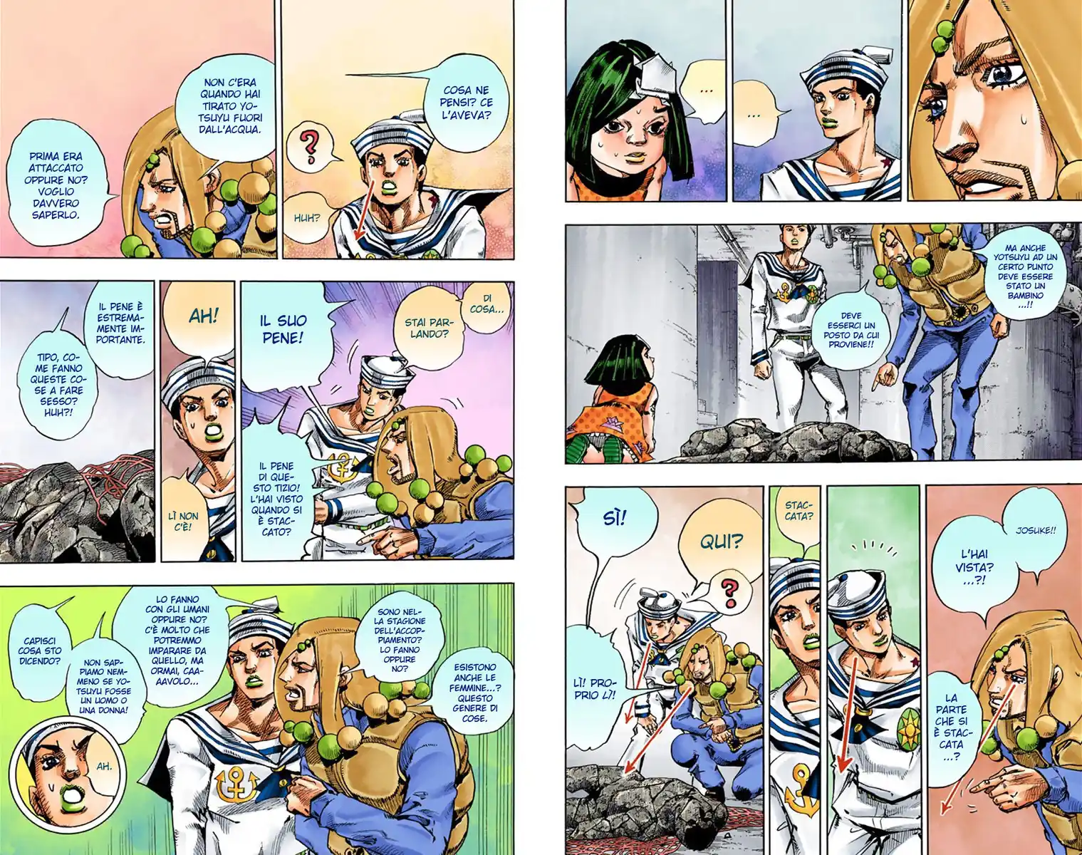 JoJo's Bizarre Adventure Part 8 - JoJolion (Official Colored) Capitolo 32 page 20