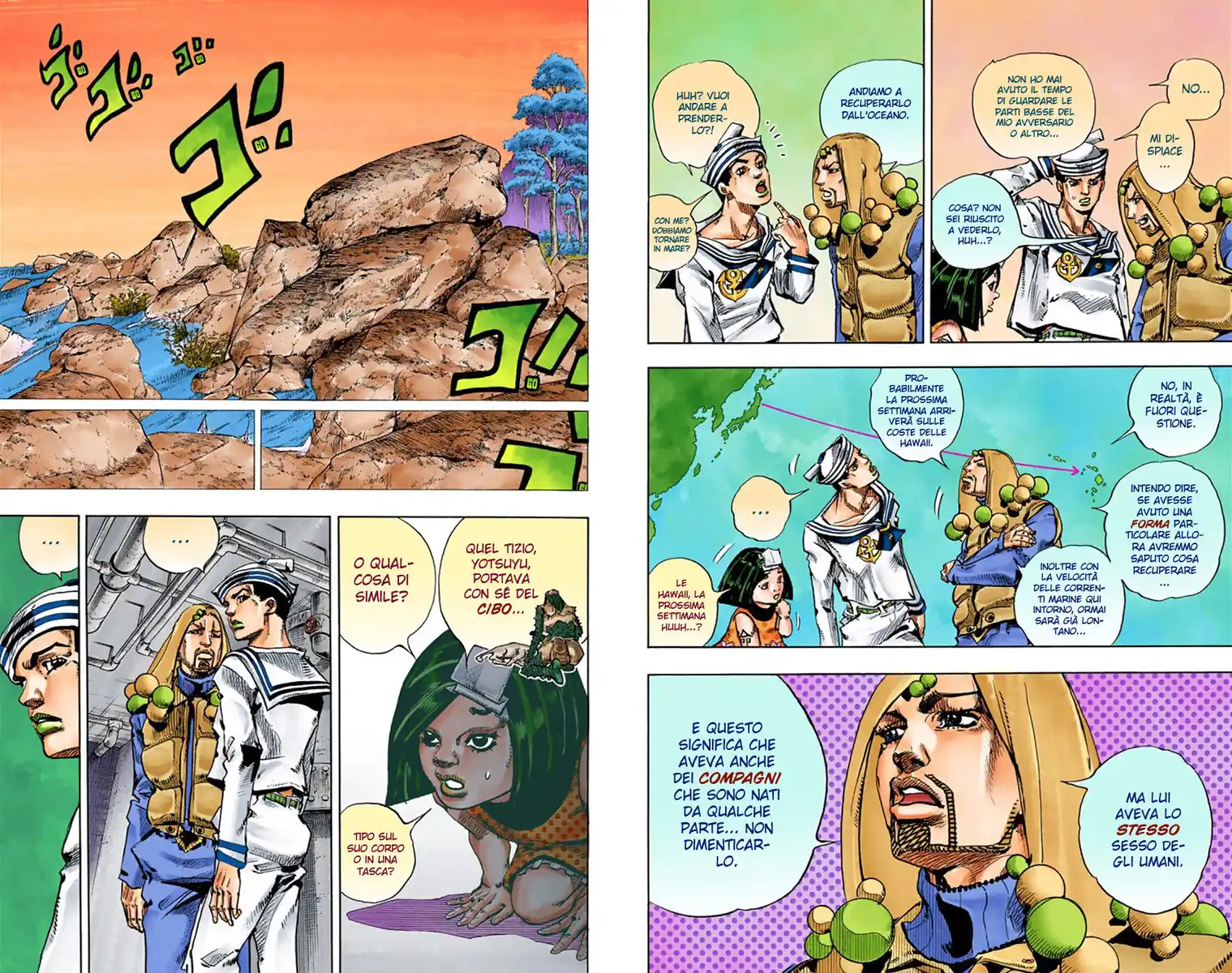 JoJo's Bizarre Adventure Part 8 - JoJolion (Official Colored) Capitolo 32 page 21