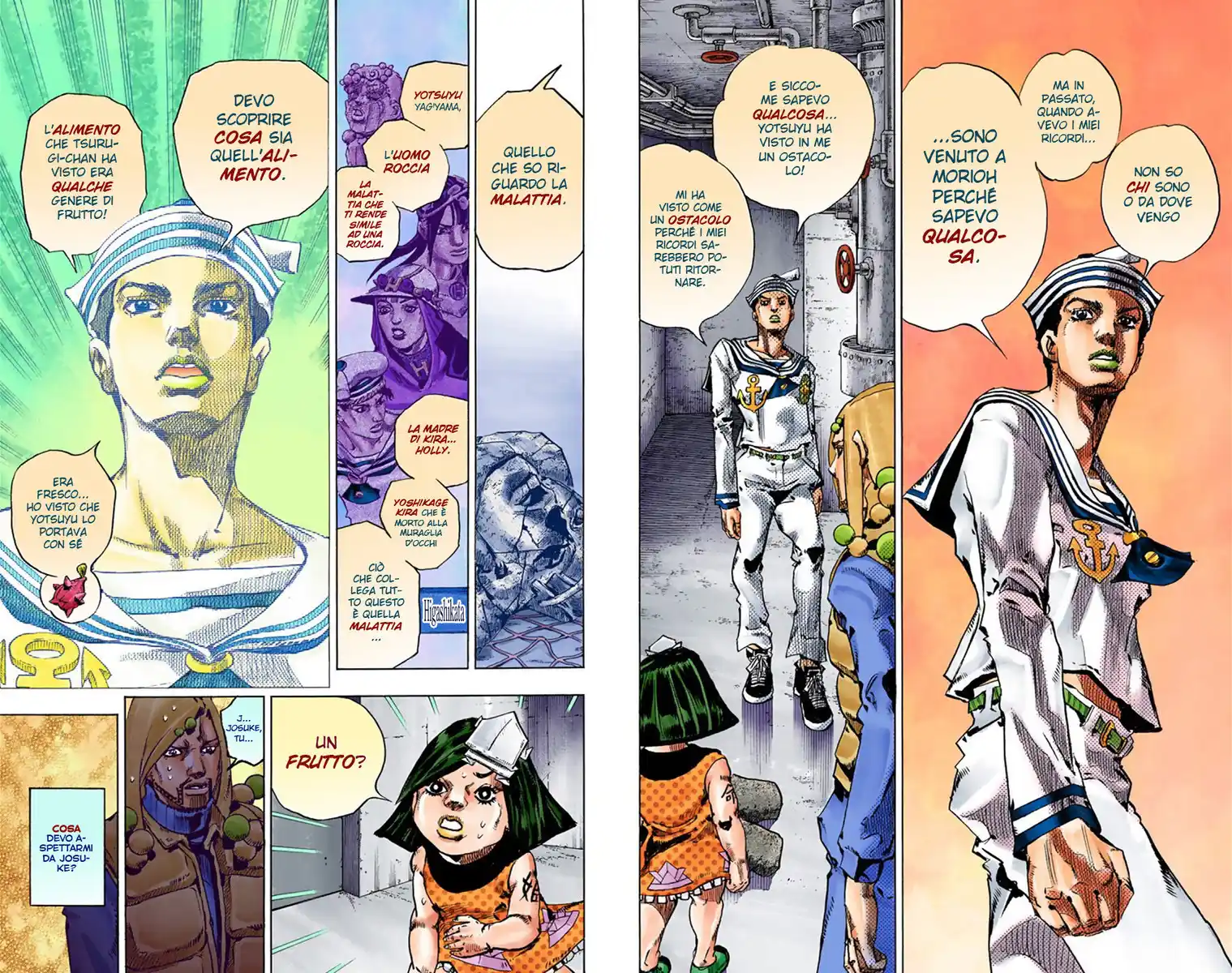 JoJo's Bizarre Adventure Part 8 - JoJolion (Official Colored) Capitolo 32 page 23