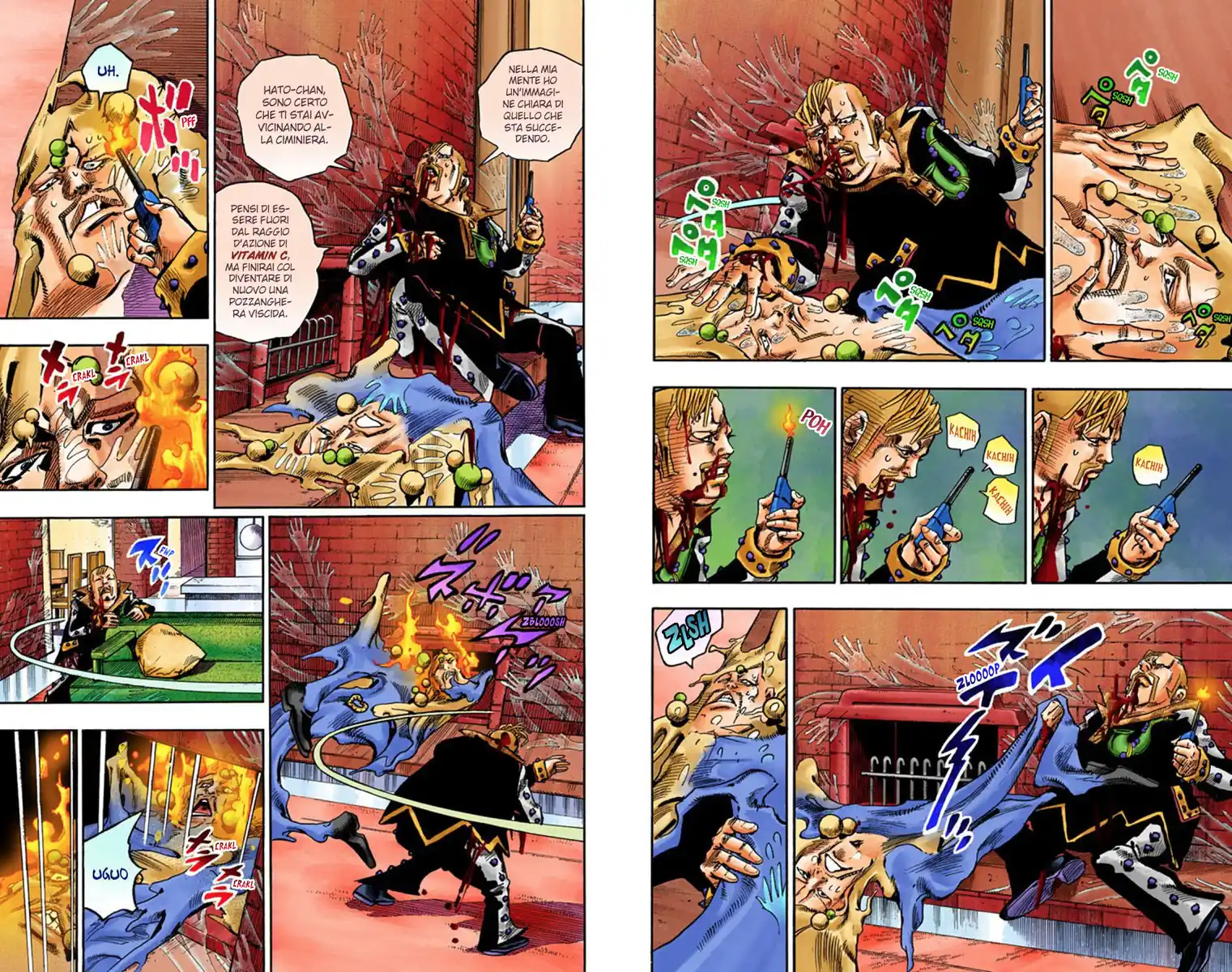 JoJo's Bizarre Adventure Part 8 - JoJolion (Official Colored) Capitolo 55 page 10