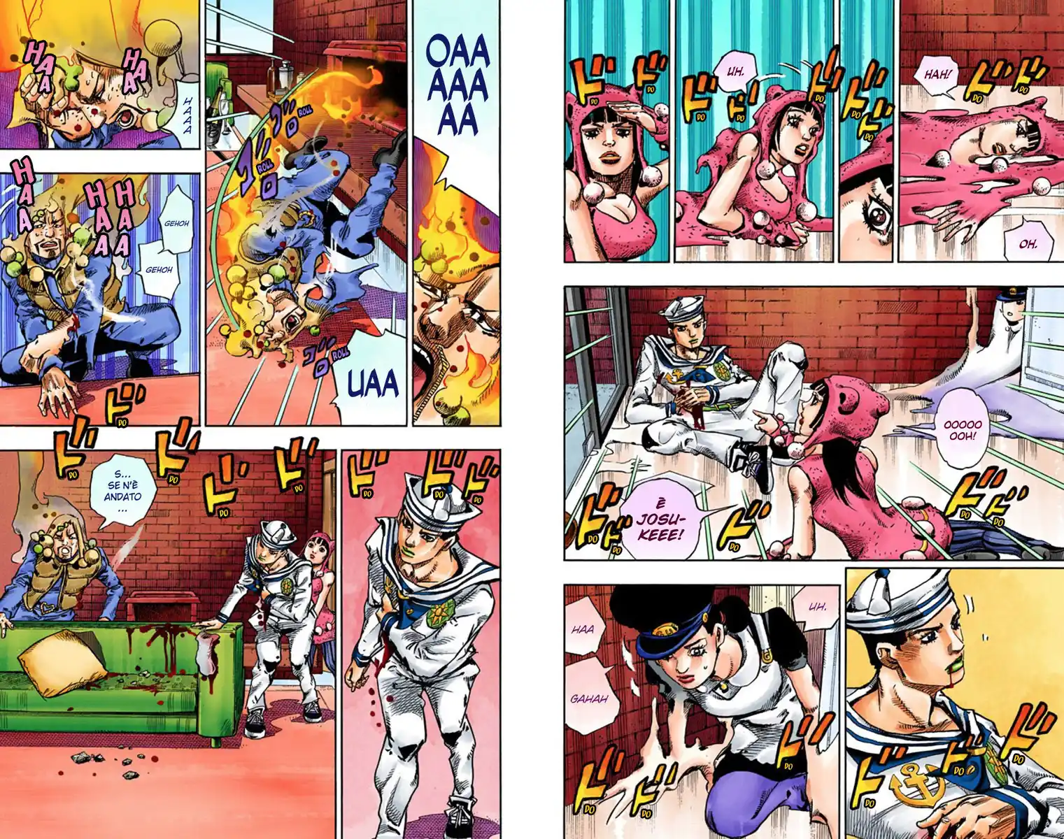 JoJo's Bizarre Adventure Part 8 - JoJolion (Official Colored) Capitolo 55 page 15