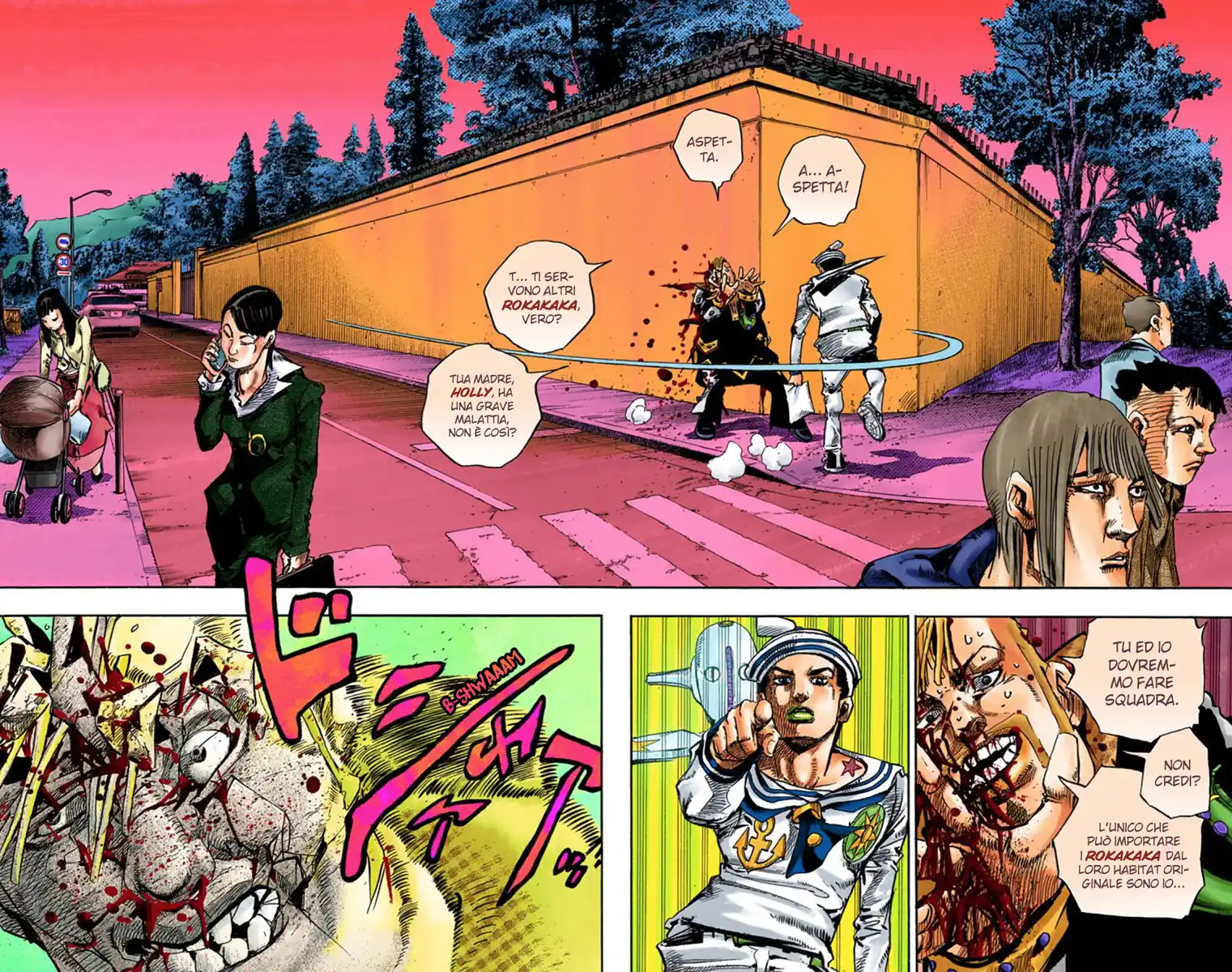 JoJo's Bizarre Adventure Part 8 - JoJolion (Official Colored) Capitolo 55 page 17