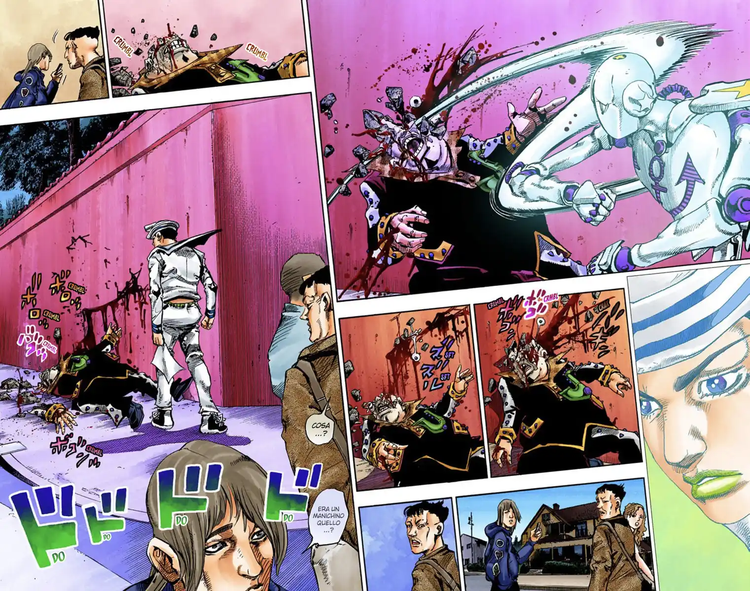 JoJo's Bizarre Adventure Part 8 - JoJolion (Official Colored) Capitolo 55 page 18