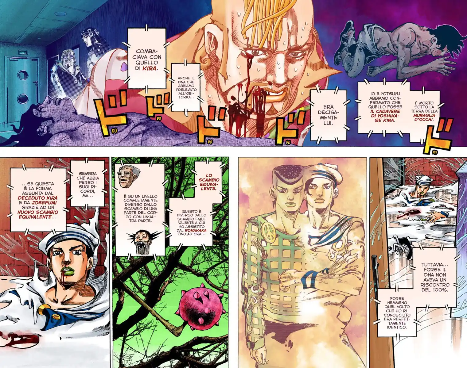 JoJo's Bizarre Adventure Part 8 - JoJolion (Official Colored) Capitolo 55 page 7