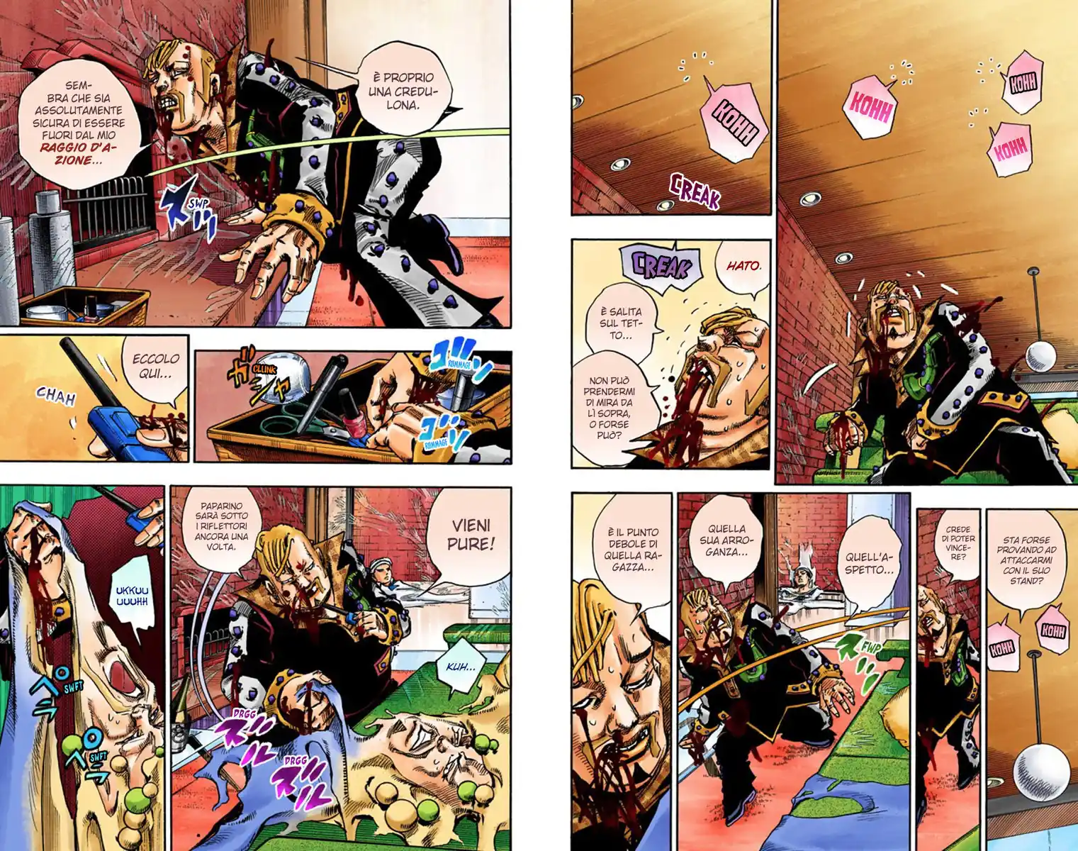 JoJo's Bizarre Adventure Part 8 - JoJolion (Official Colored) Capitolo 55 page 9