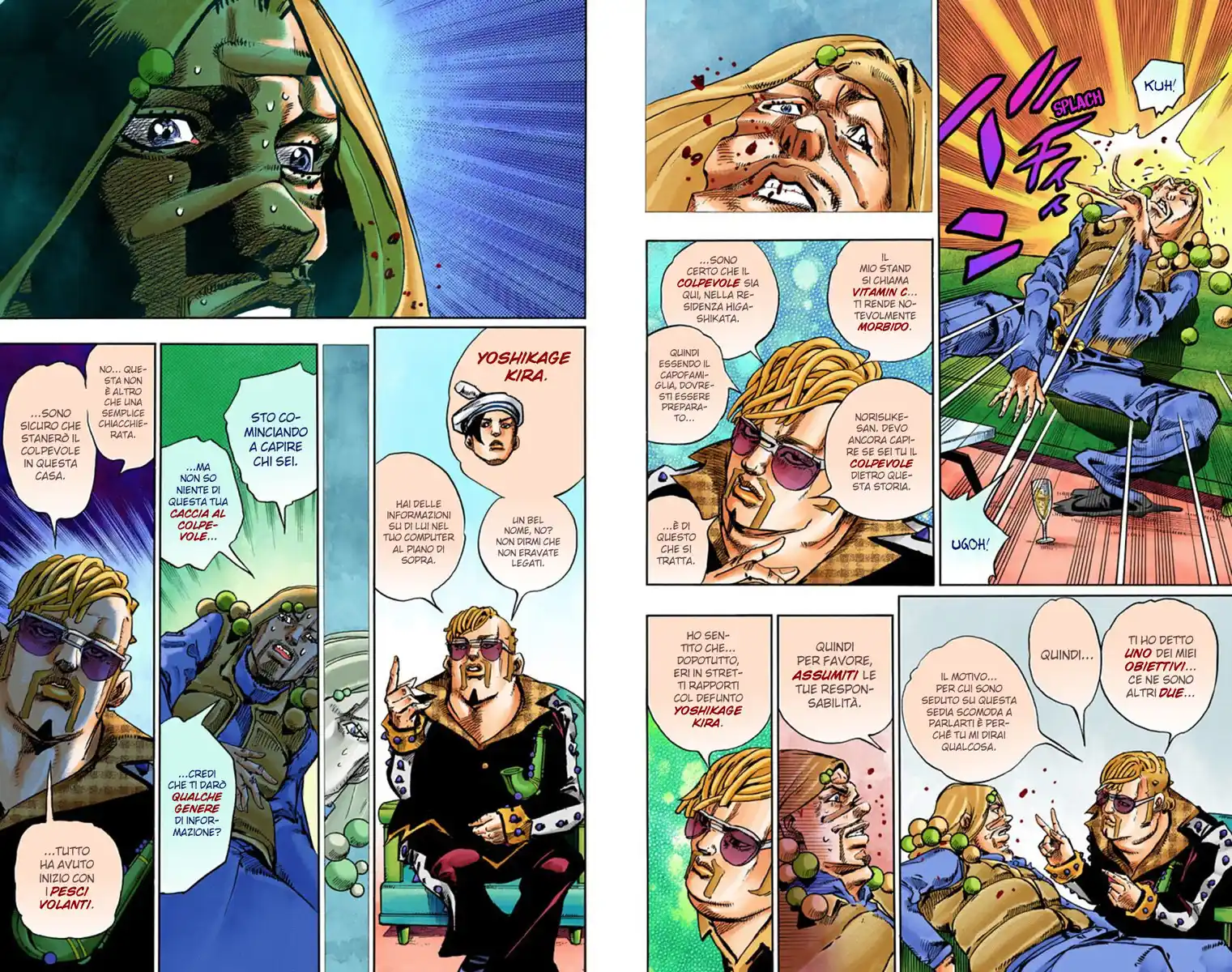 JoJo's Bizarre Adventure Part 8 - JoJolion (Official Colored) Capitolo 49 page 10