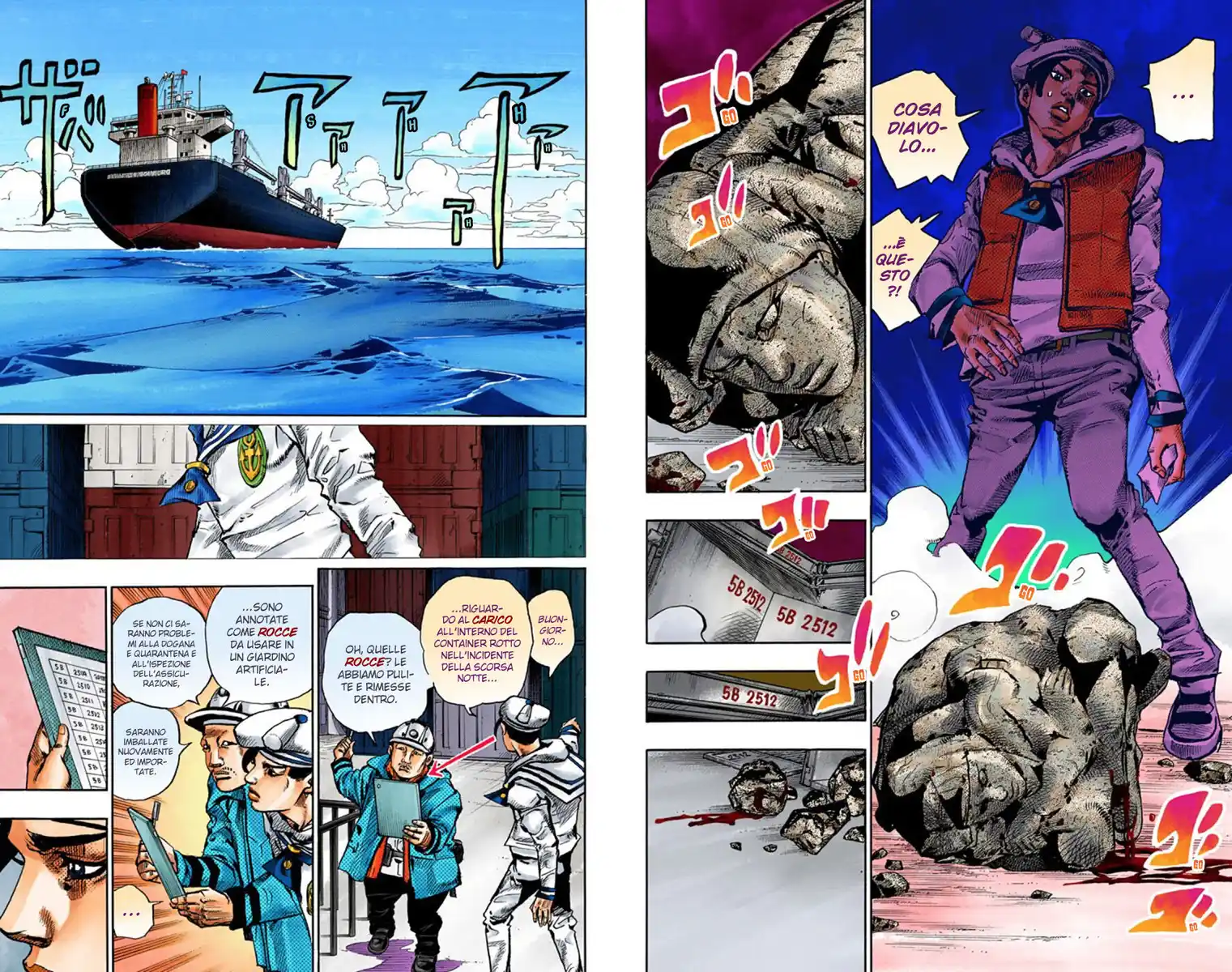 JoJo's Bizarre Adventure Part 8 - JoJolion (Official Colored) Capitolo 49 page 14