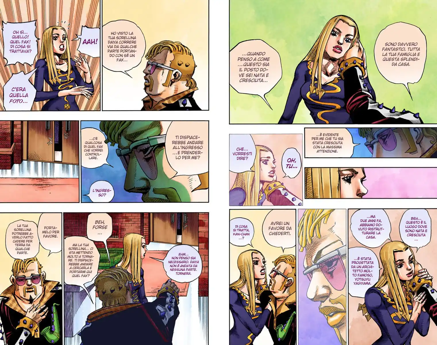 JoJo's Bizarre Adventure Part 8 - JoJolion (Official Colored) Capitolo 49 page 5