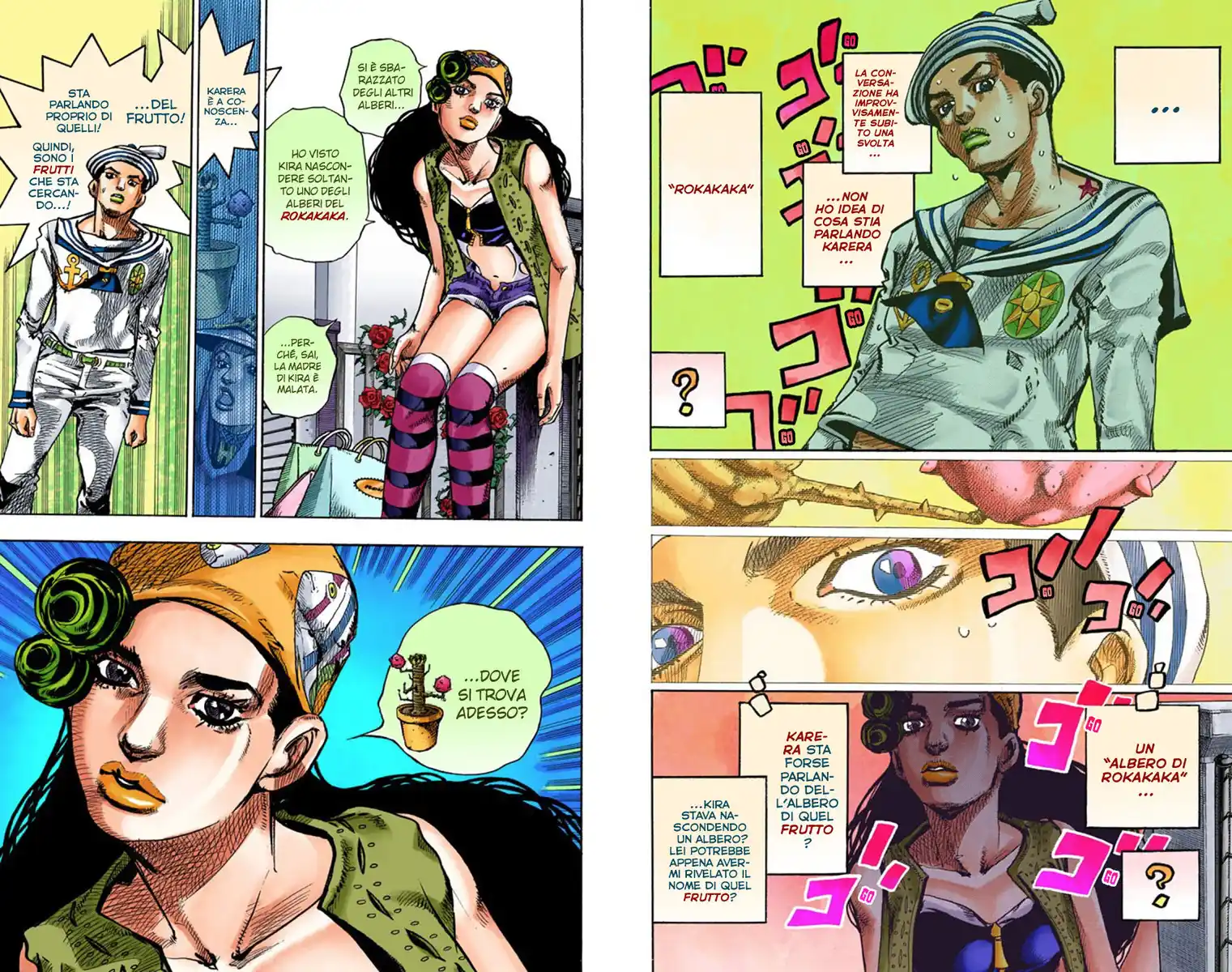 JoJo's Bizarre Adventure Part 8 - JoJolion (Official Colored) Capitolo 45 page 10