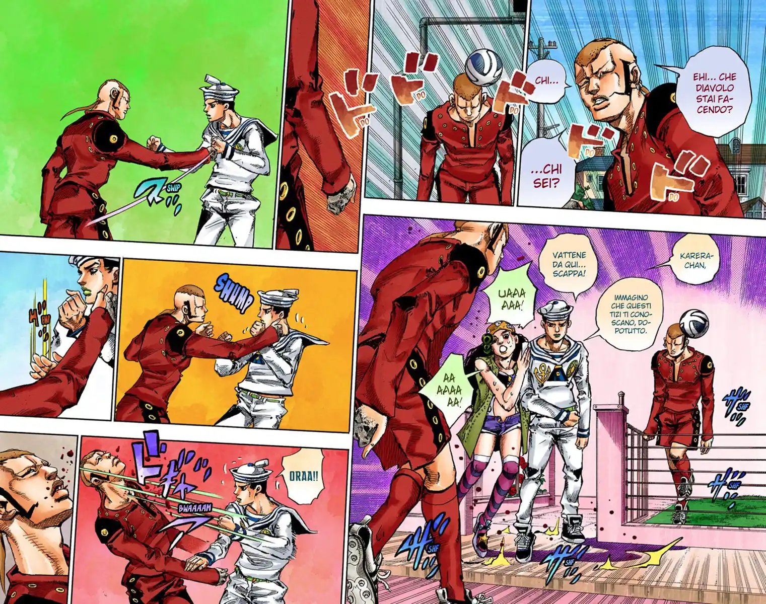 JoJo's Bizarre Adventure Part 8 - JoJolion (Official Colored) Capitolo 45 page 19