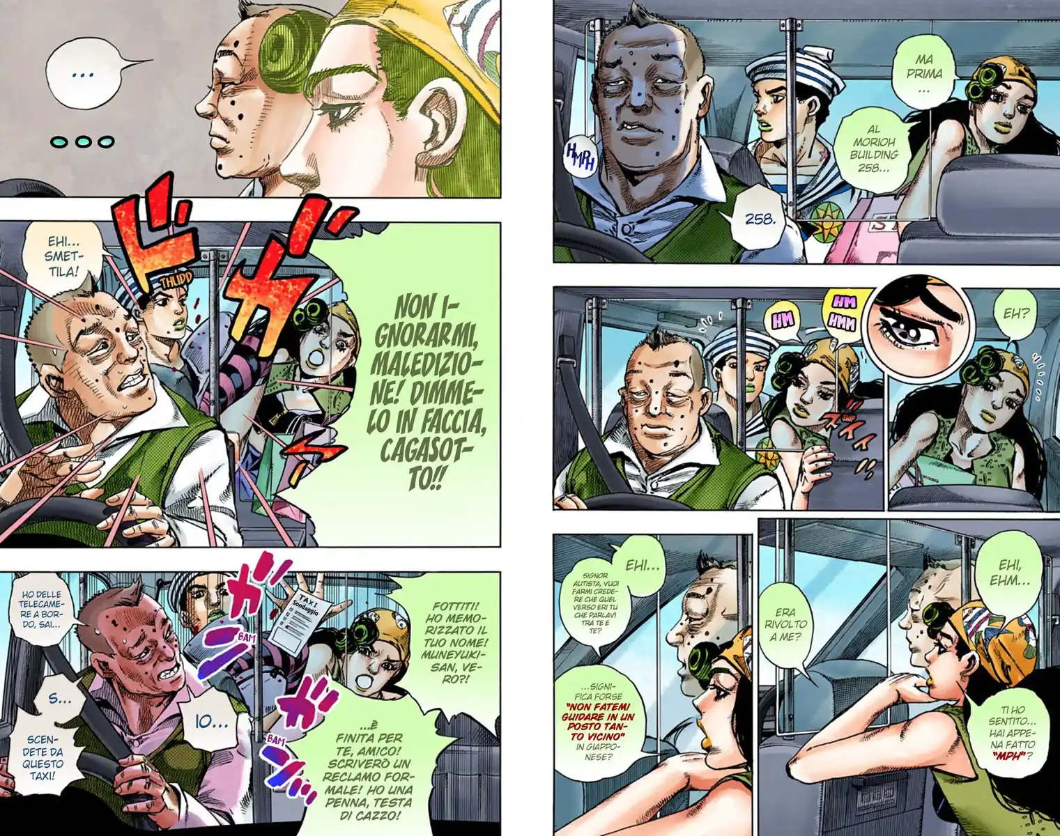 JoJo's Bizarre Adventure Part 8 - JoJolion (Official Colored) Capitolo 45 page 4