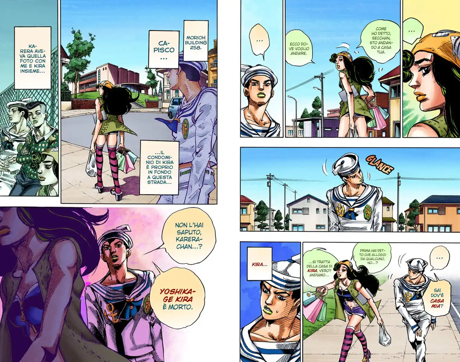 JoJo's Bizarre Adventure Part 8 - JoJolion (Official Colored) Capitolo 45 page 6